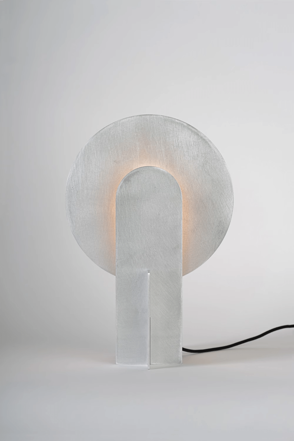 Arch Modern Stainless Steel & Marble Table Lamp