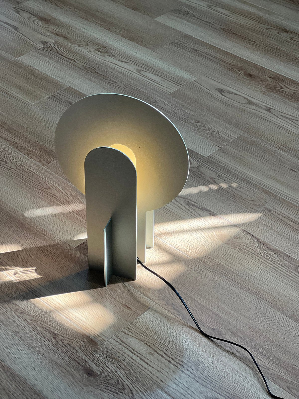 Arch Modern Stainless Steel & Marble Table Lamp