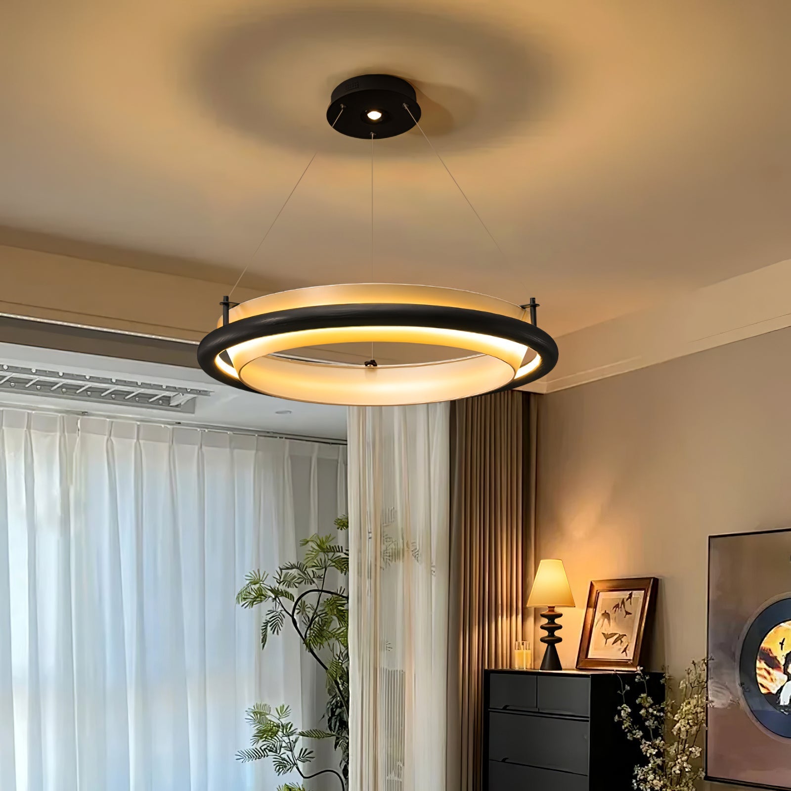 Olvelila Circular Pendant Light - Letslighting