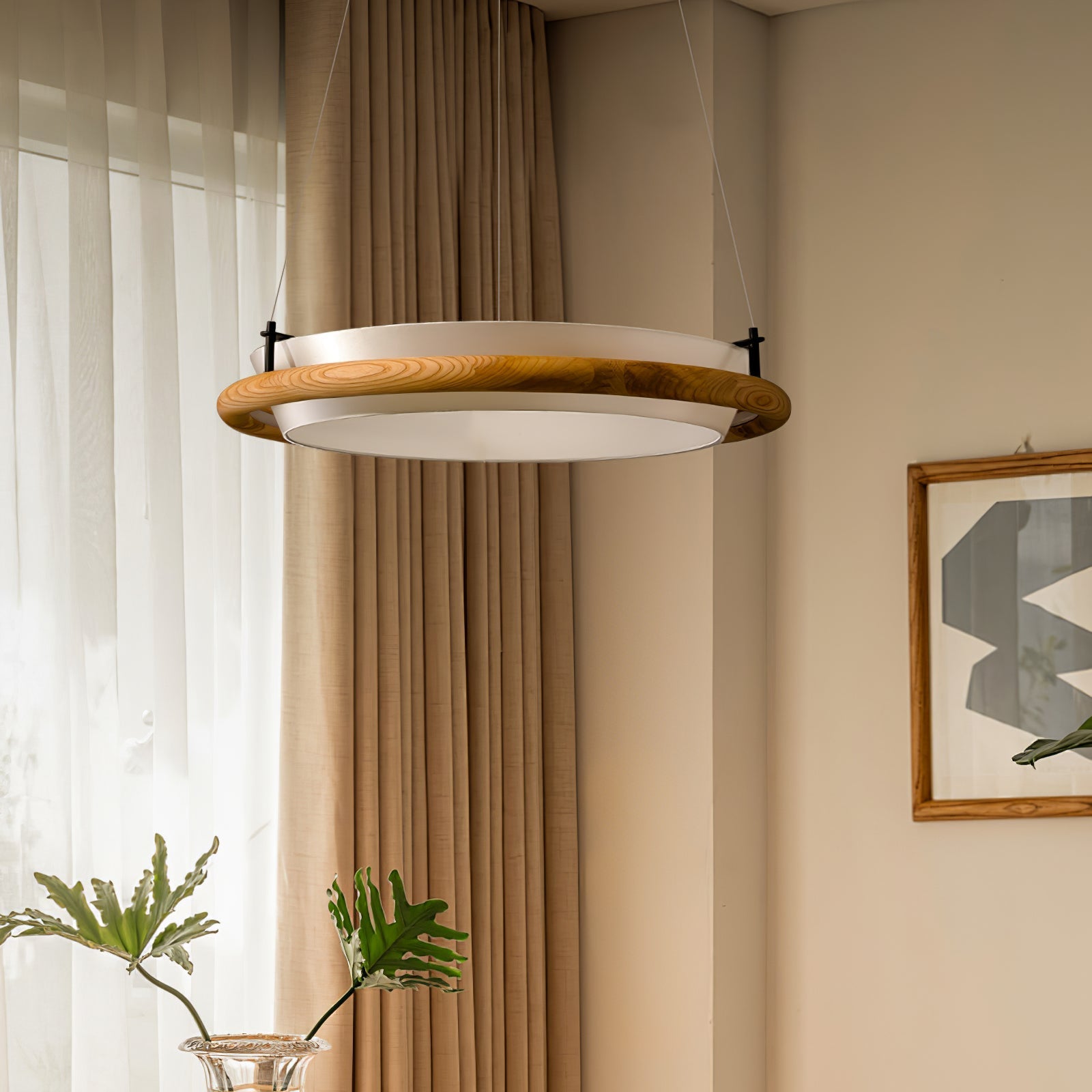Olvelila Circular Pendant Light - Letslighting