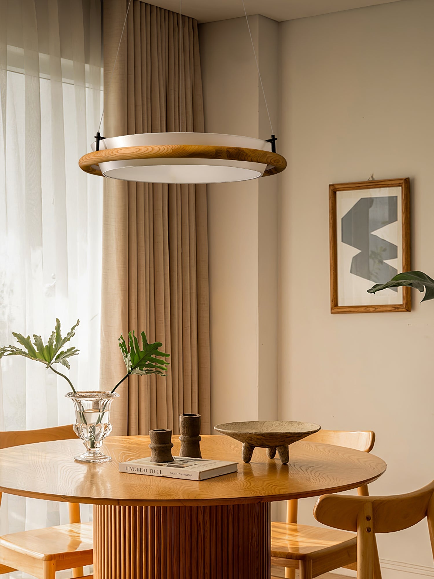 Olvelila Circular Pendant Light - Letslighting