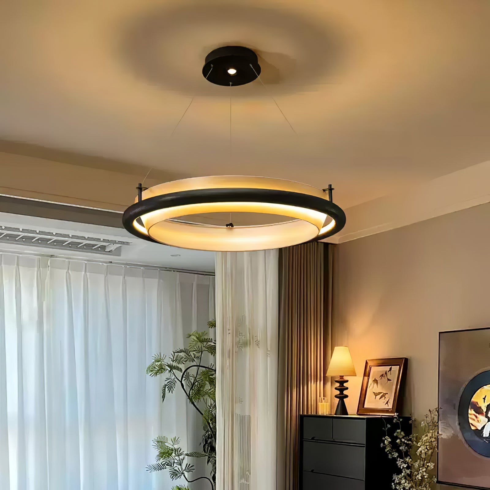 Olvelila Circular Pendant Light - Letslighting