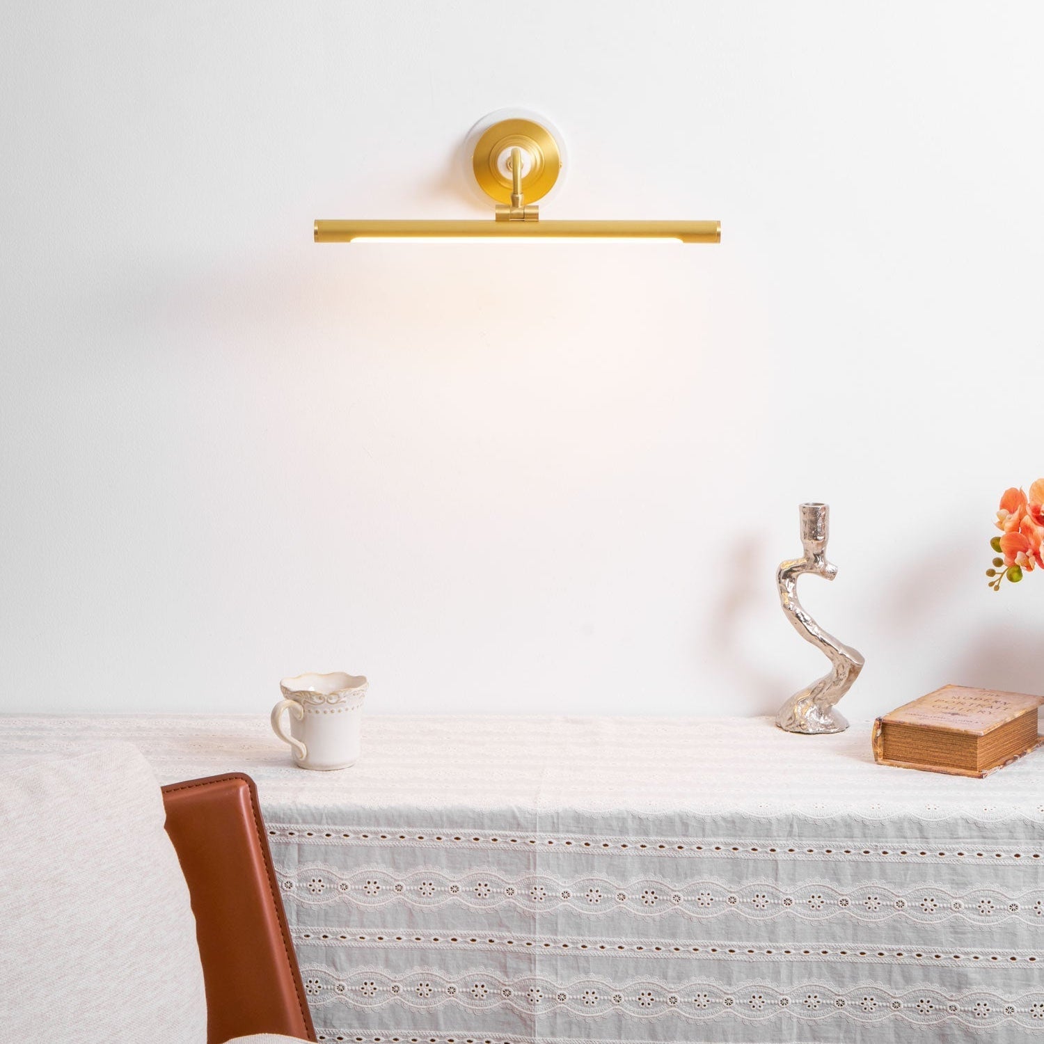 Stellar Elegance Art Linear Wall Light - Letslighting