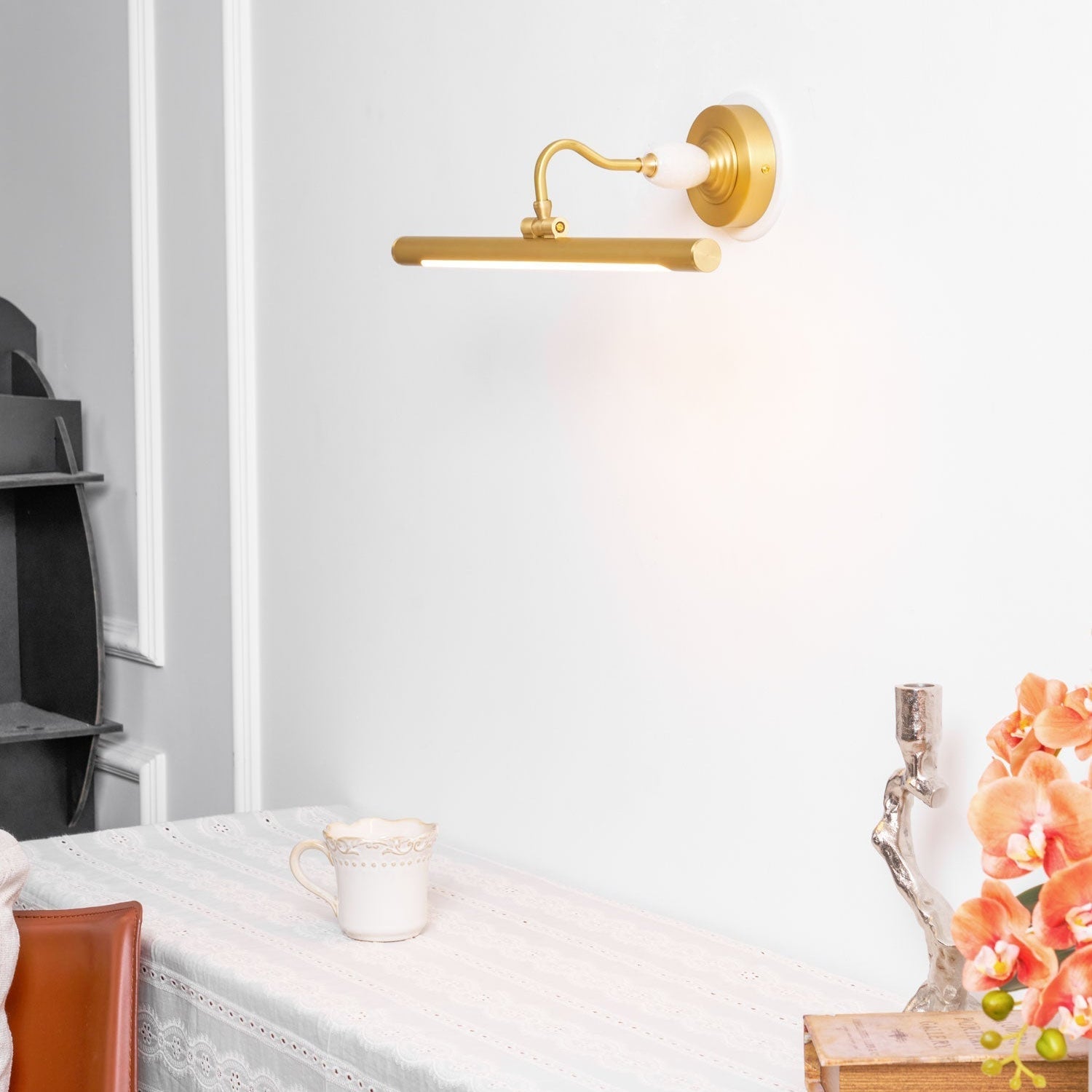 Stellar Elegance Art Linear Wall Light - Letslighting