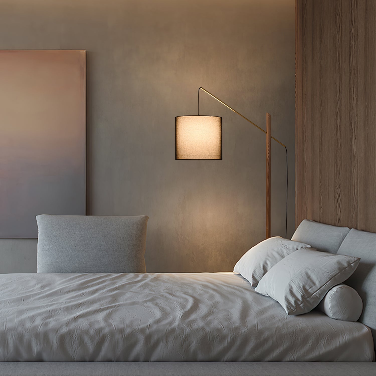 Nyvariol Minimalist Wood Floor Lamp - Letslighting