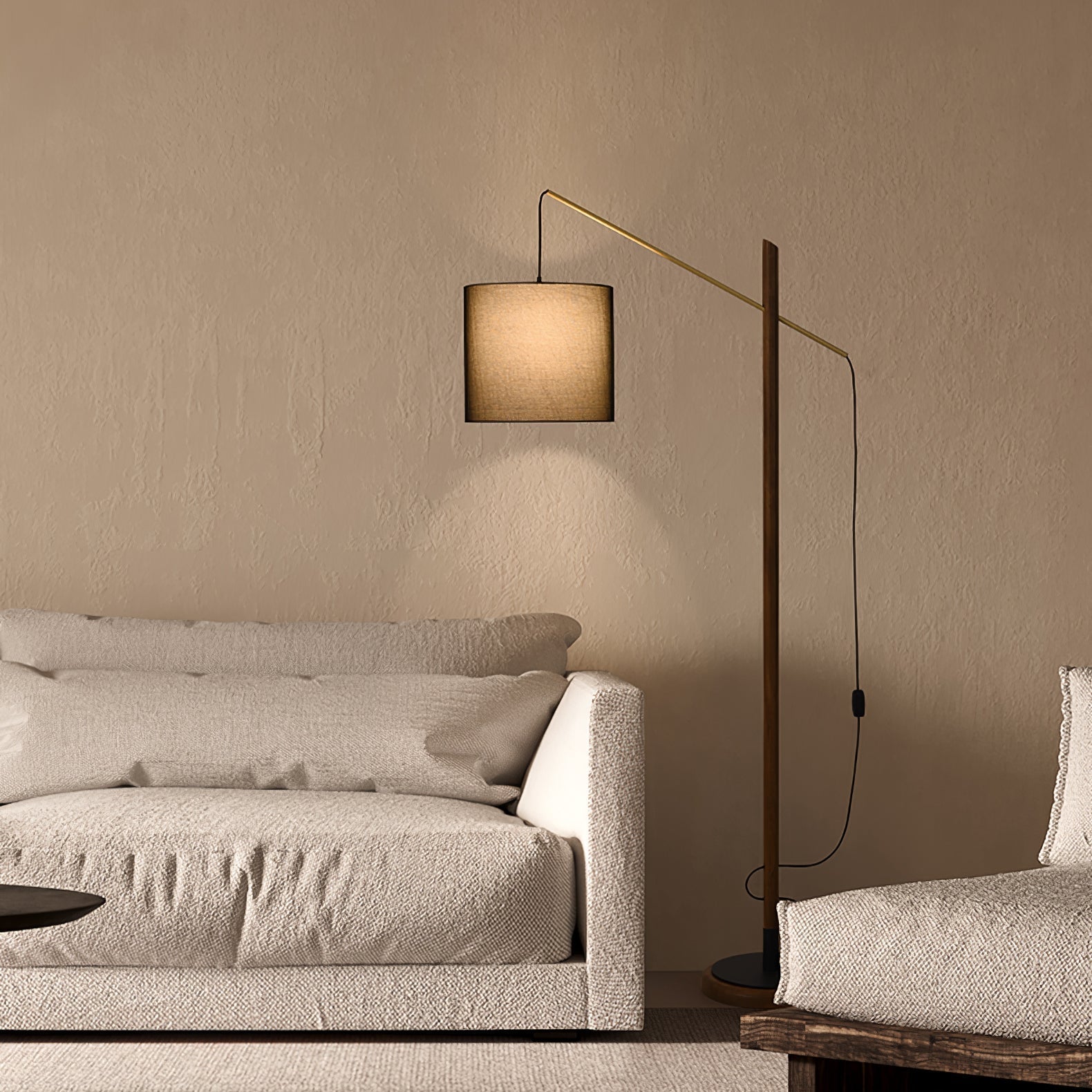 Nyvariol Minimalist Wood Floor Lamp - Letslighting