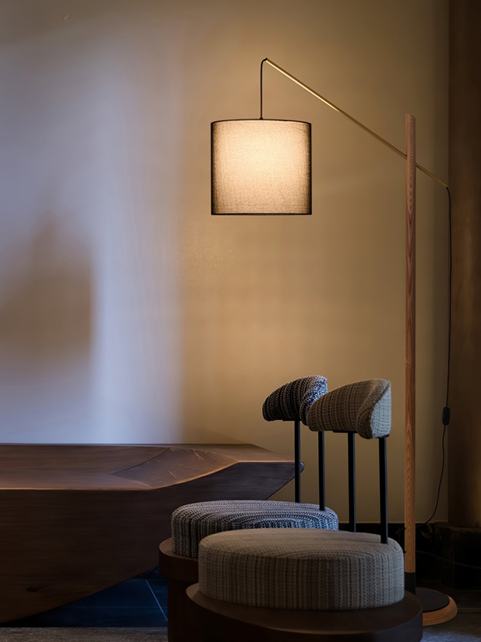 Nyvariol Minimalist Wood Floor Lamp - Letslighting