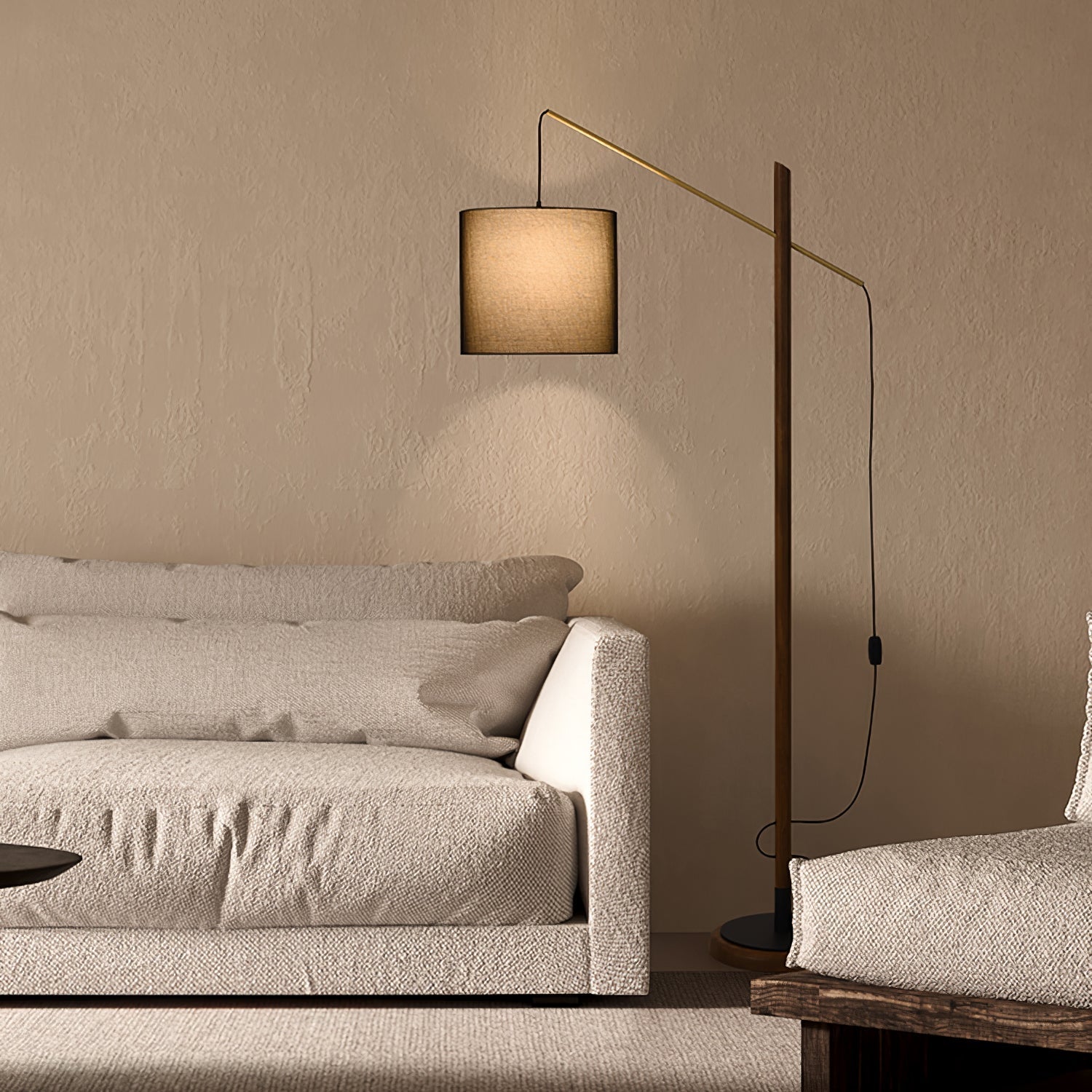 Nyvariol Minimalist Wood Floor Lamp - Letslighting