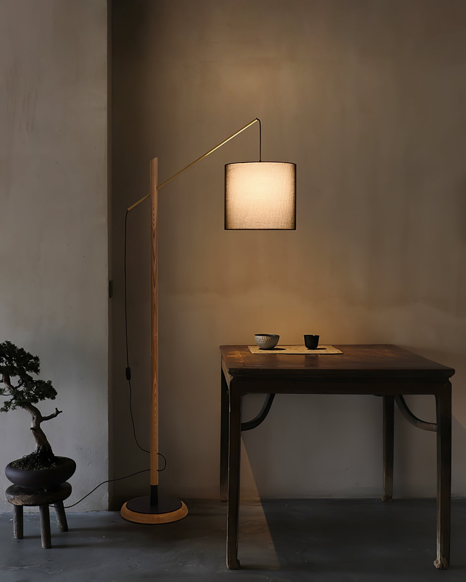 Nyvariol Minimalist Wood Floor Lamp - Letslighting