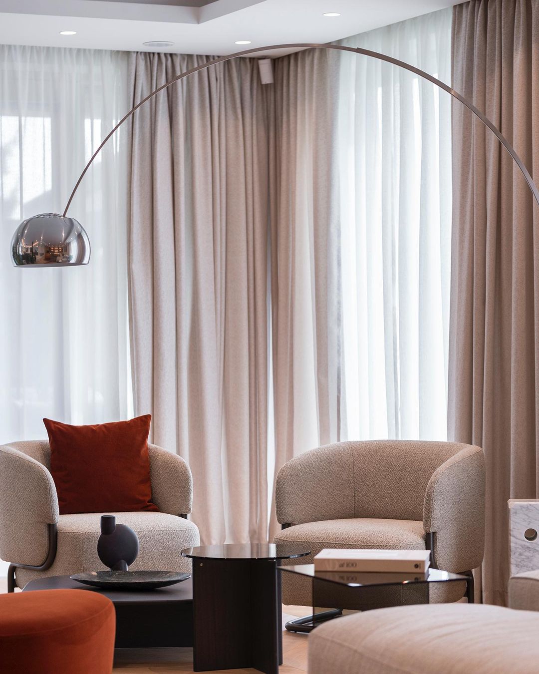 Alevra Steel Marble Floor Lamp - Letslighting