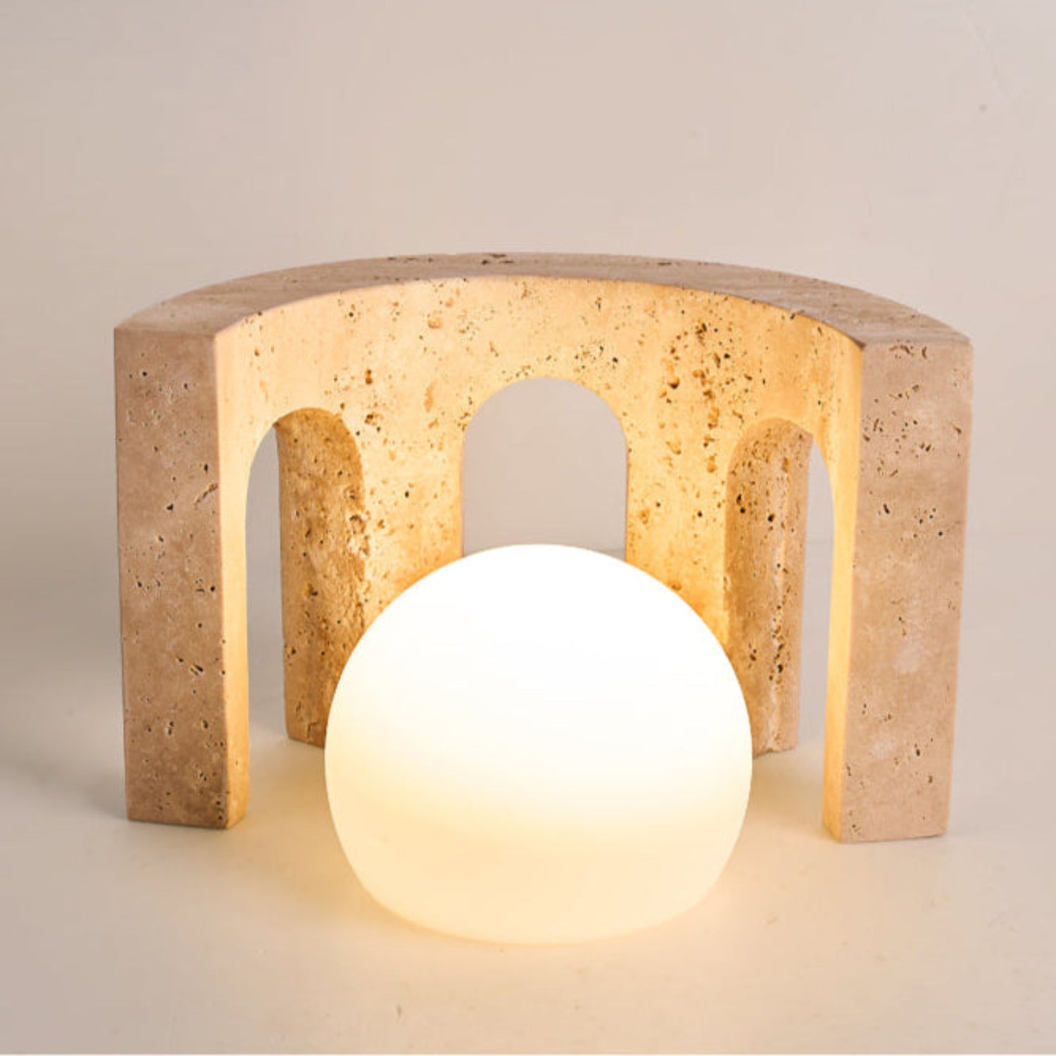 Arco Stone Table Light - Letslighting