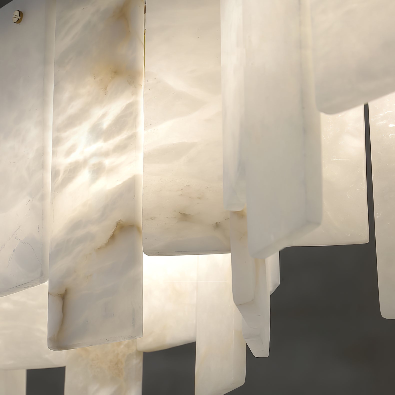 Cavelan Cluster Alabaster Pendant Light