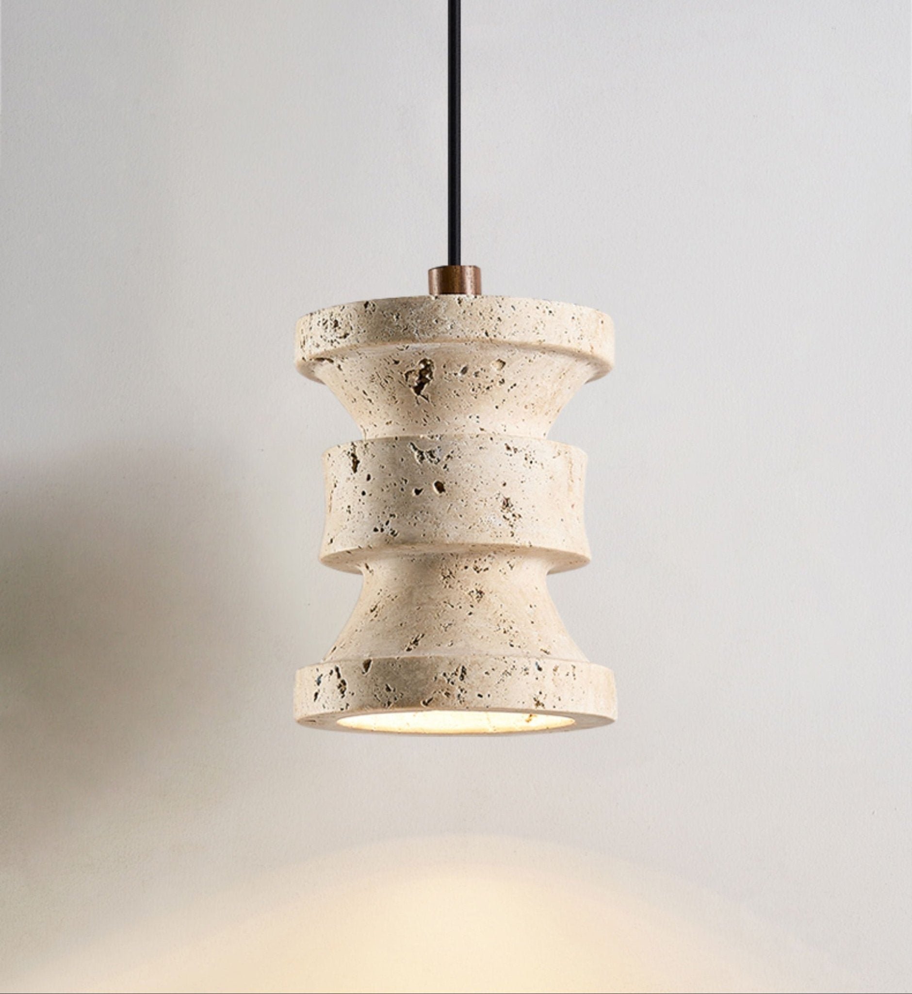 Ardelle Modern Travertine Pendant Light