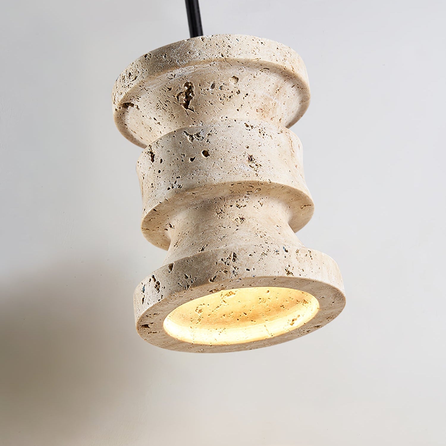 Ardelle Modern Travertine Pendant Light