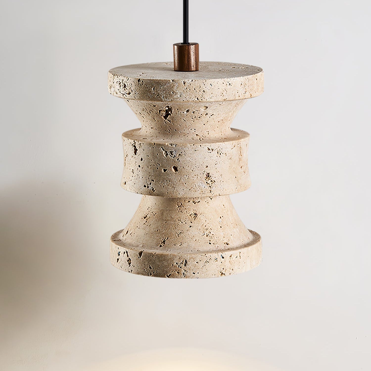 Ardelle Modern Travertine Pendant Light