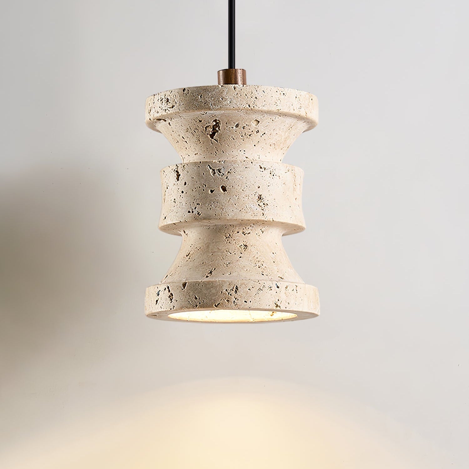 Ardelle Modern Travertine Pendant Light