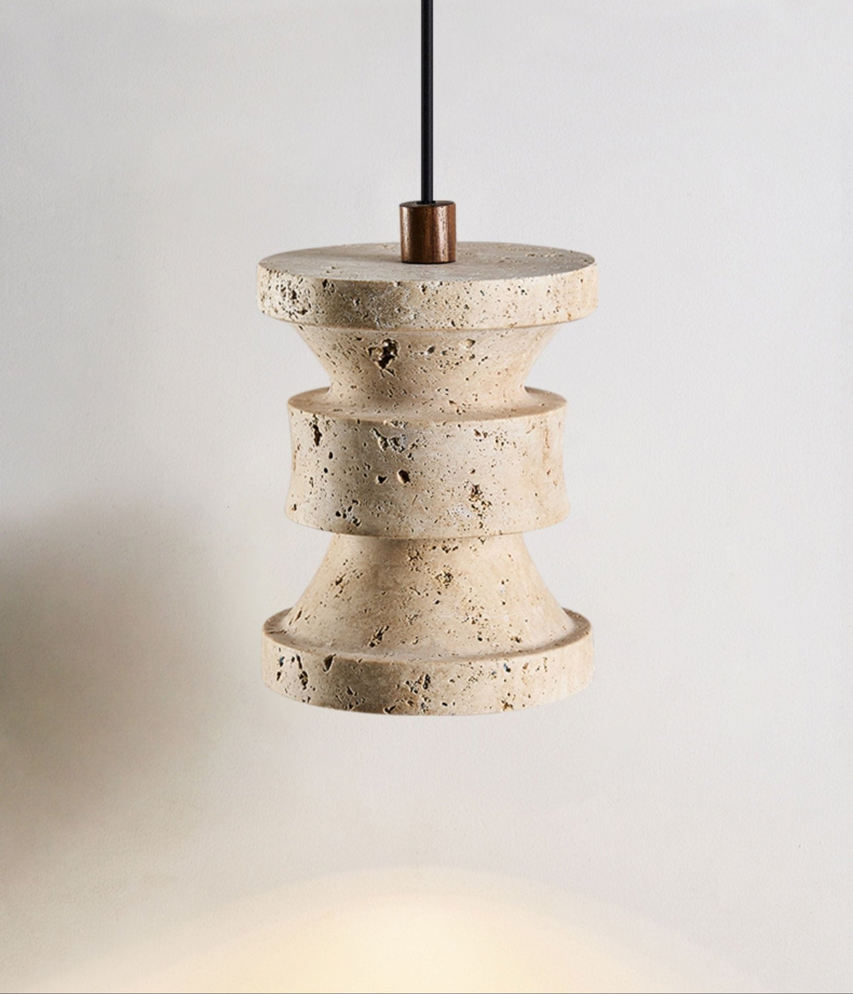 Ardelle Modern Travertine Pendant Light