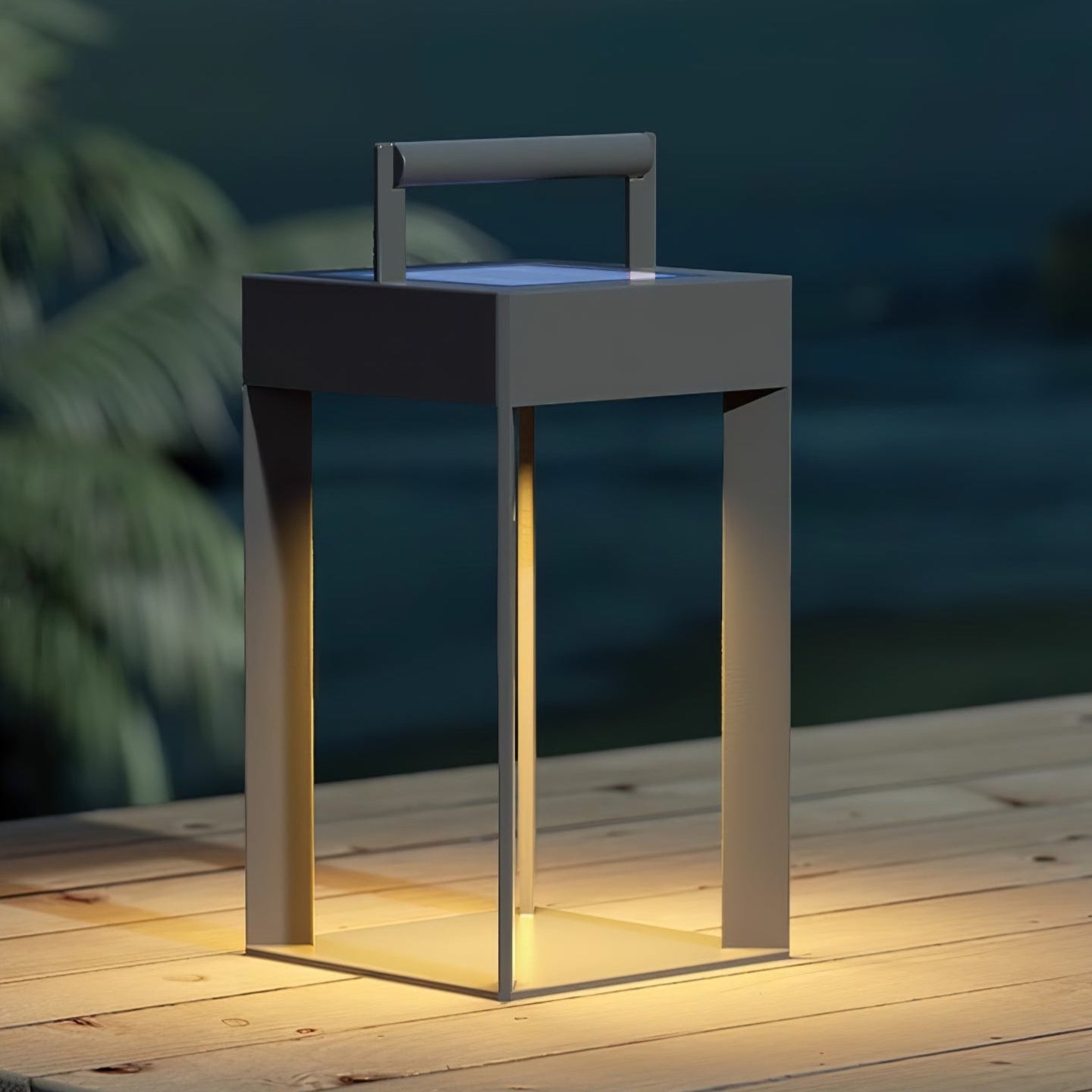 Ray Solar Lantern Outdoor Lamp Minimalism - Letslighting