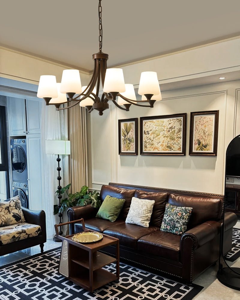 Ardena Elegance Vintage Classic Glass Chandelier - Letslighting