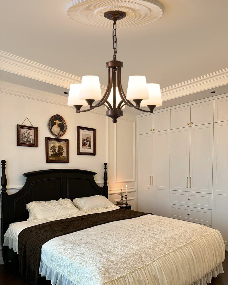 Ardena Elegance Vintage Classic Glass Chandelier - Letslighting