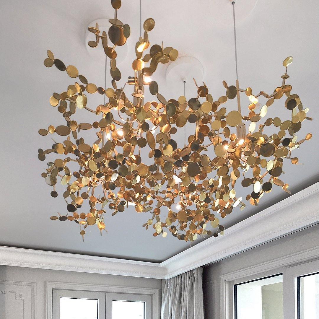 Lustra Pendant Lamp lic Disc Cloud - Letslighting