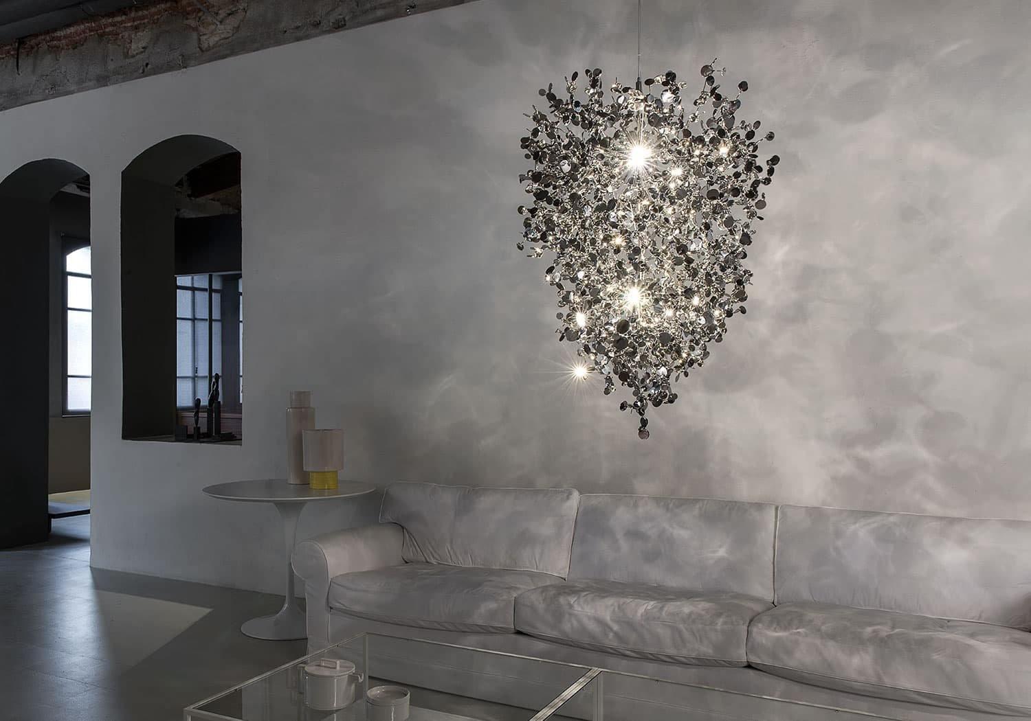 Lustra Pendant Lamp lic Disc Cloud - Letslighting