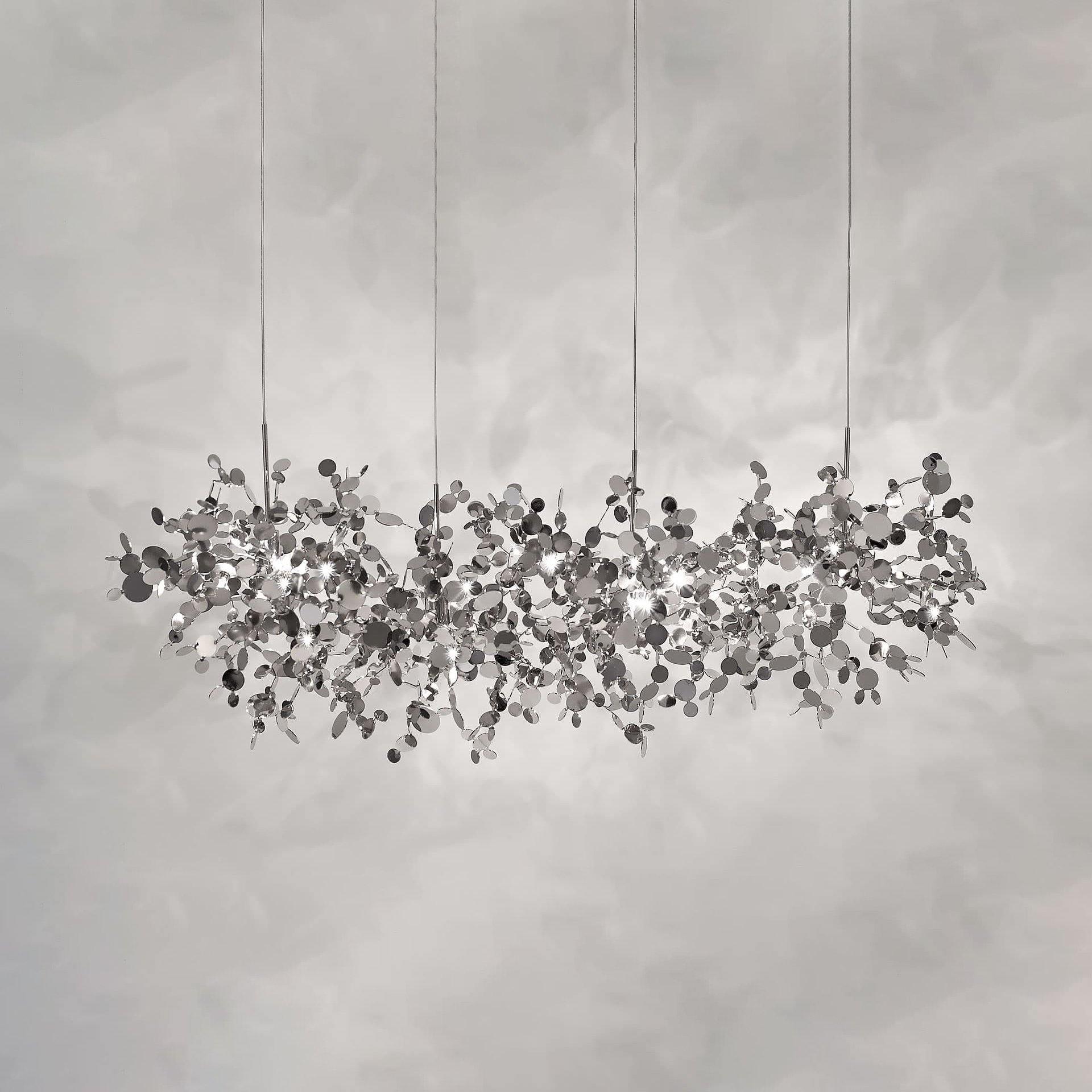Lustra Pendant Lamp lic Disc Cloud - Letslighting