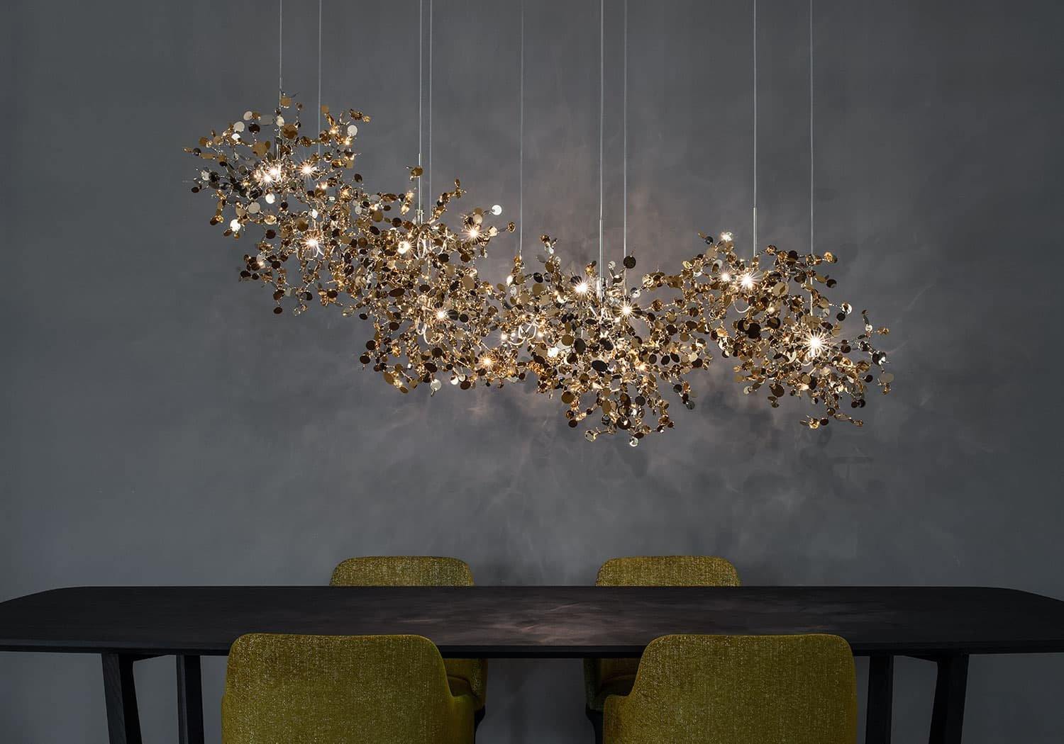 Lustra Pendant Lamp lic Disc Cloud - Letslighting