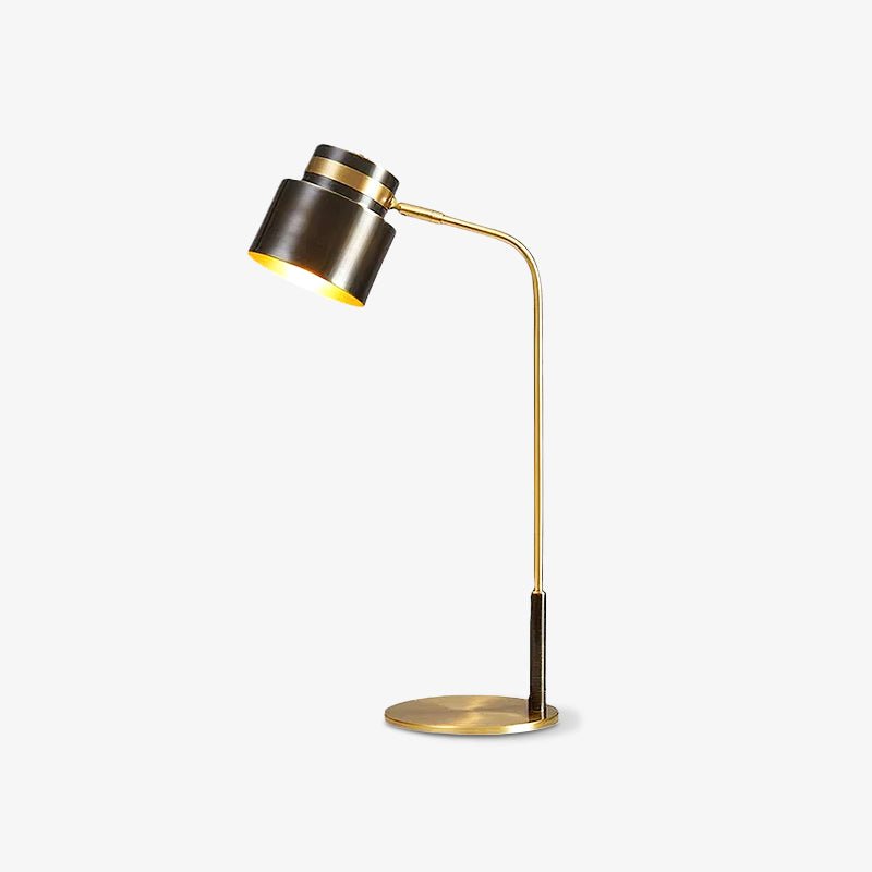 Zorase Brass Industrial Table Lamp - Letslighting