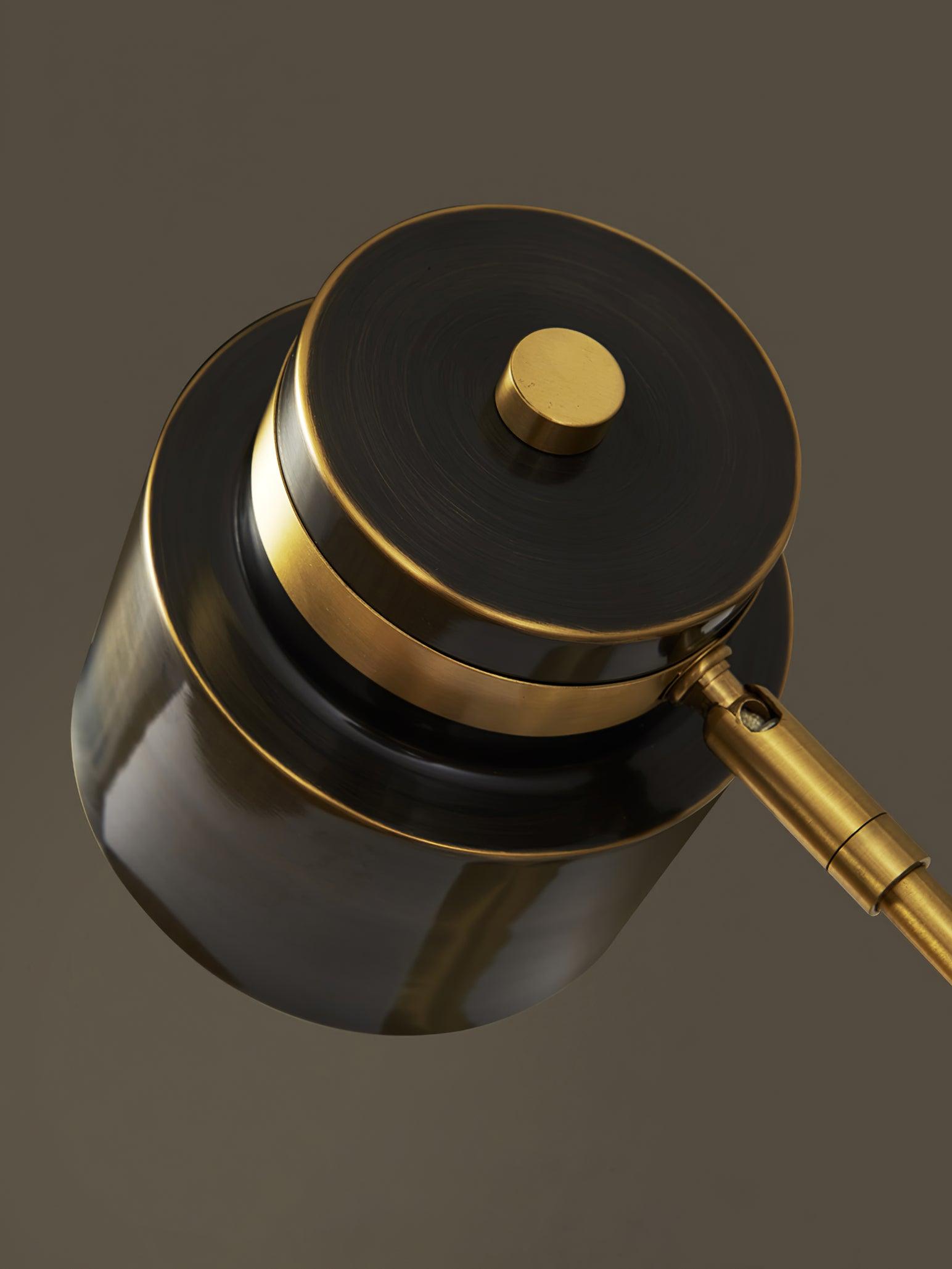 Zorase Brass Industrial Table Lamp - Letslighting