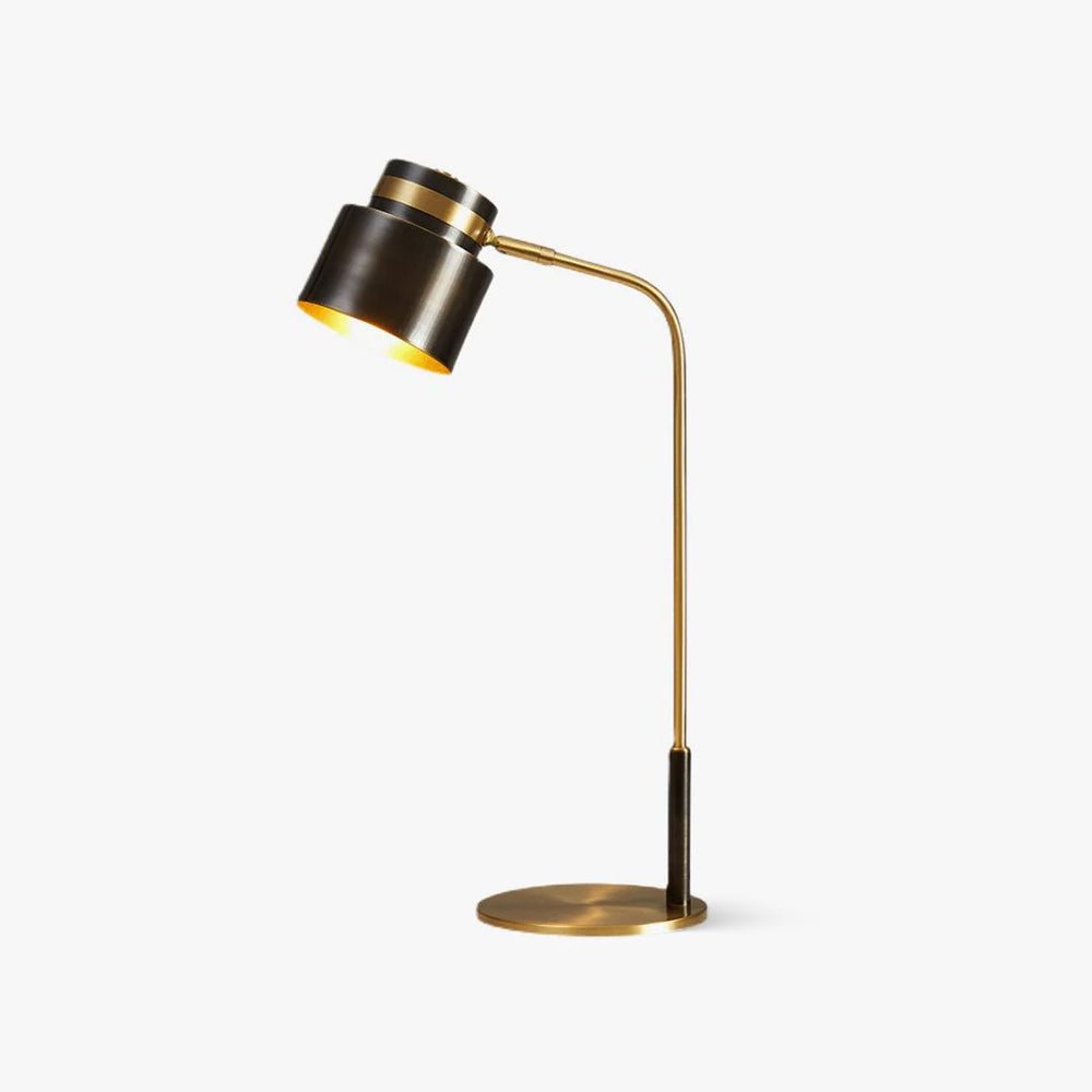 Zorase Brass Industrial Table Lamp - Letslighting