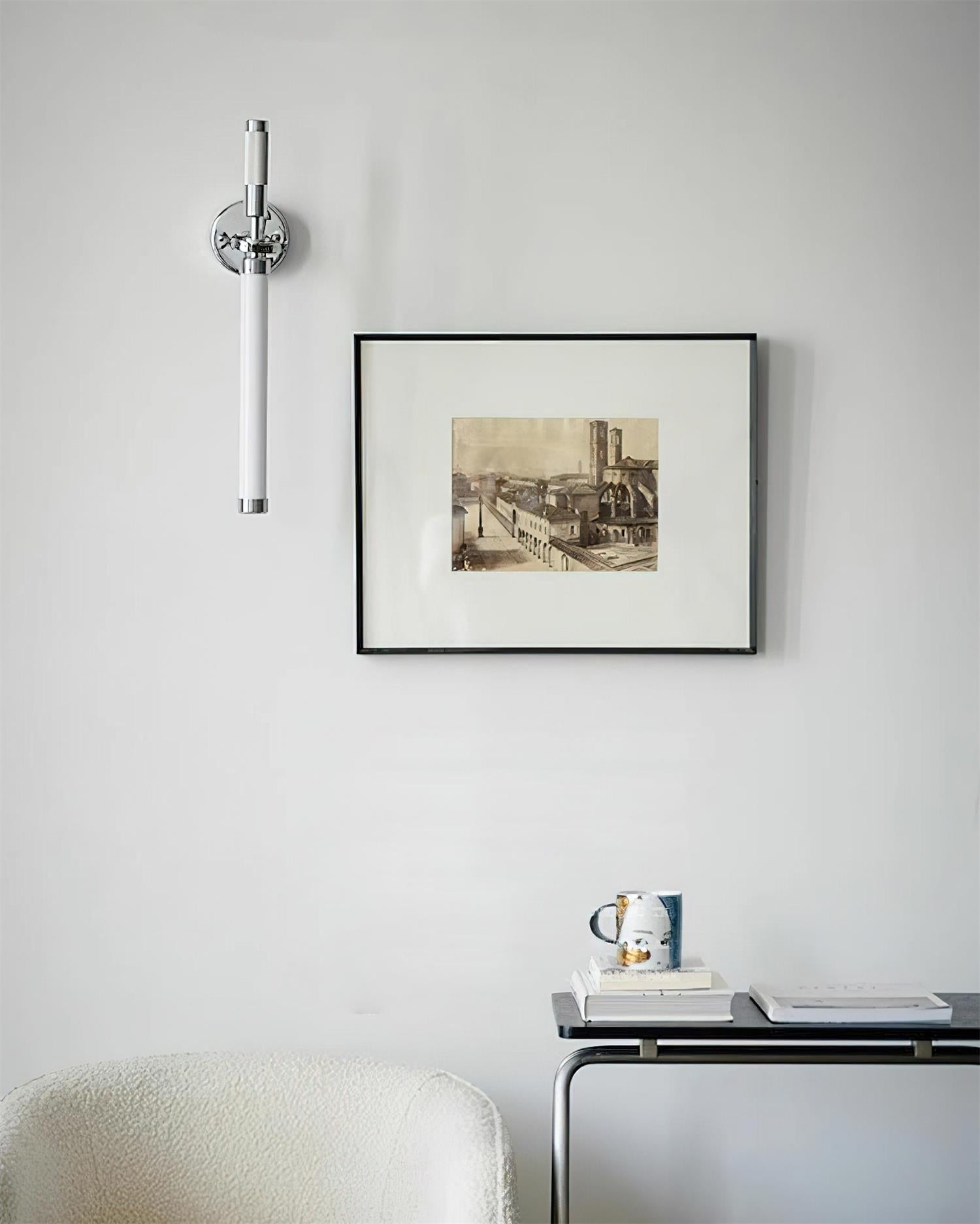 Ariane Wall Lamp Cylinder Frosted Ambient - Letslighting