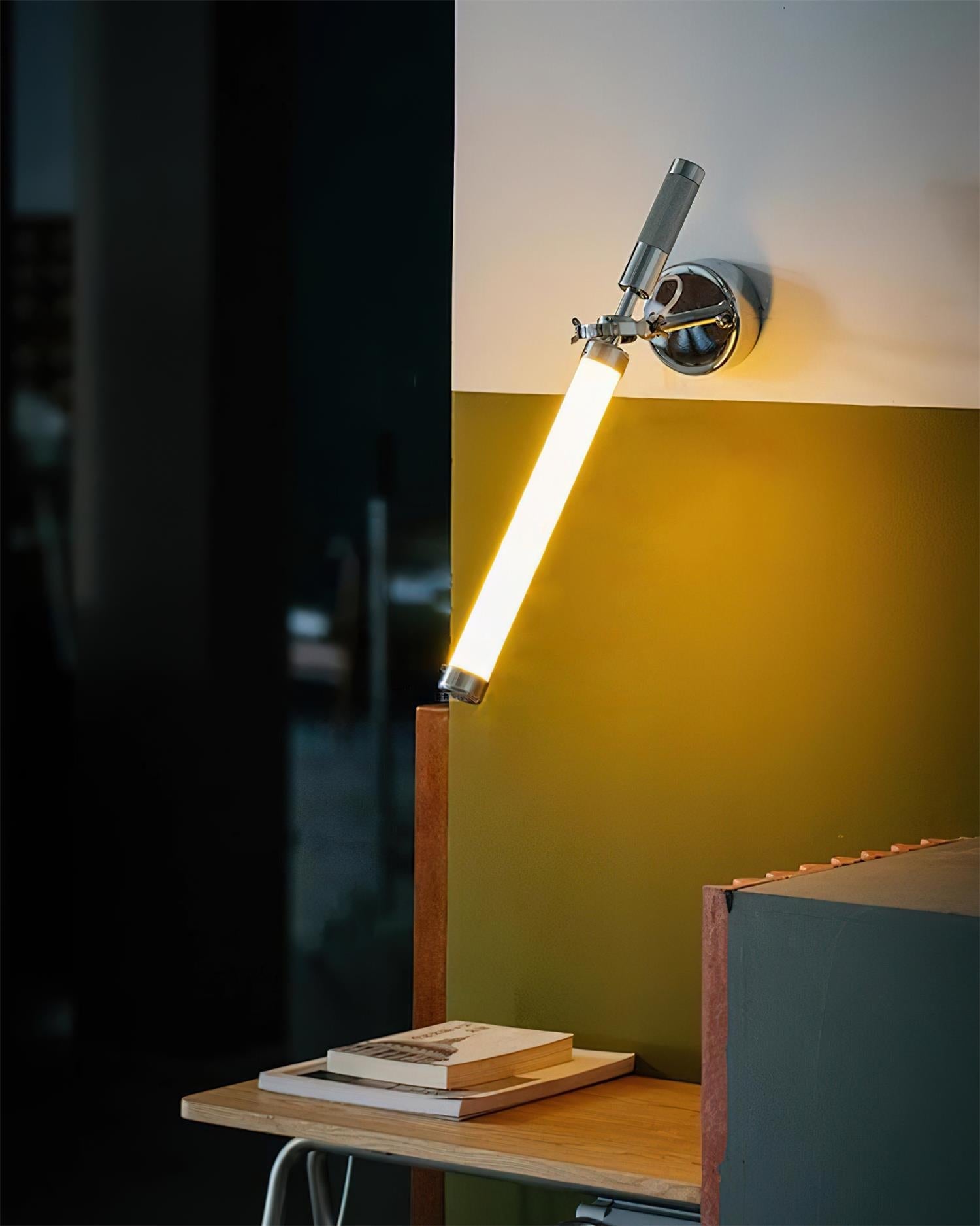 Ariane Wall Lamp Cylinder Frosted Ambient - Letslighting
