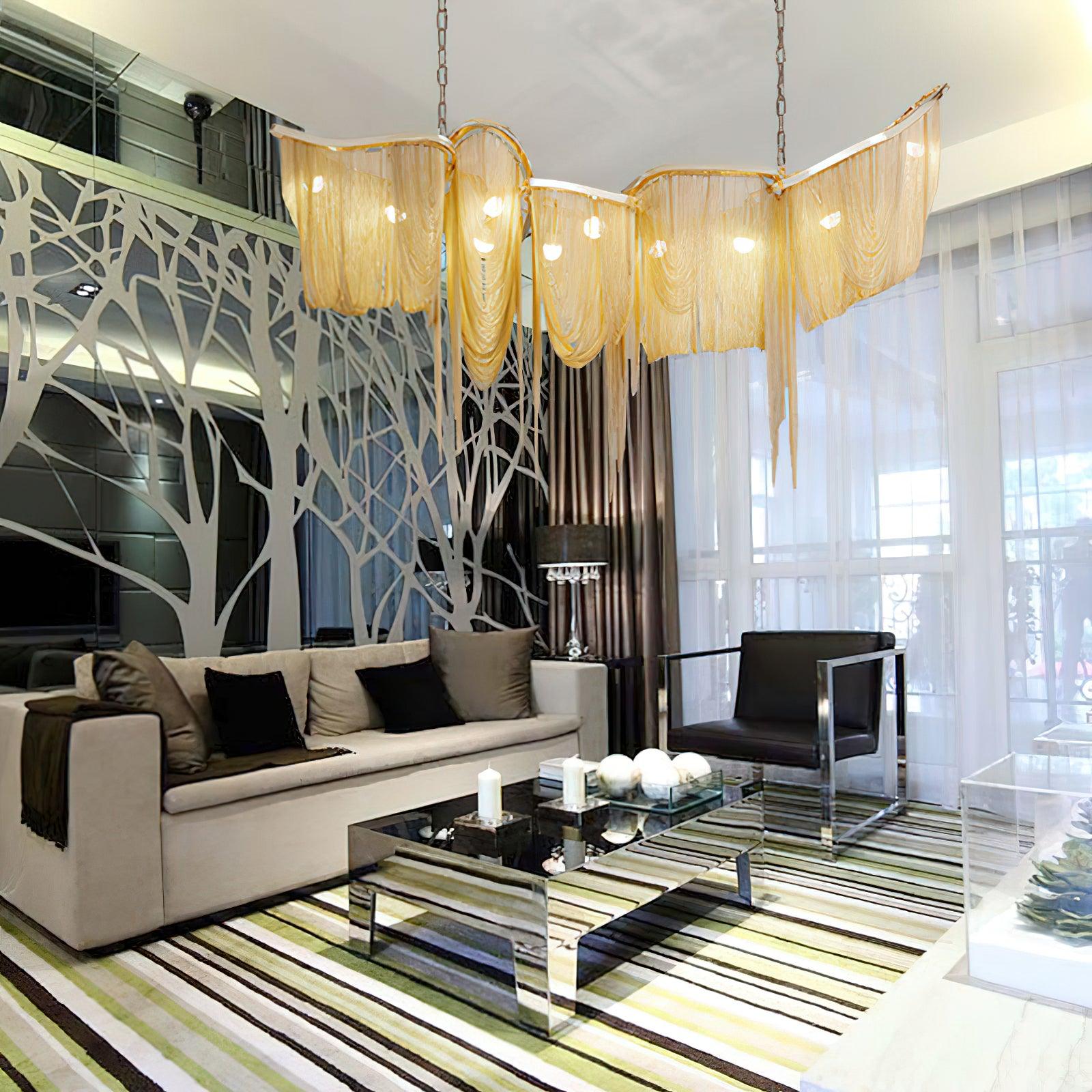 Ark Tassel Chandelier - Blowlighting