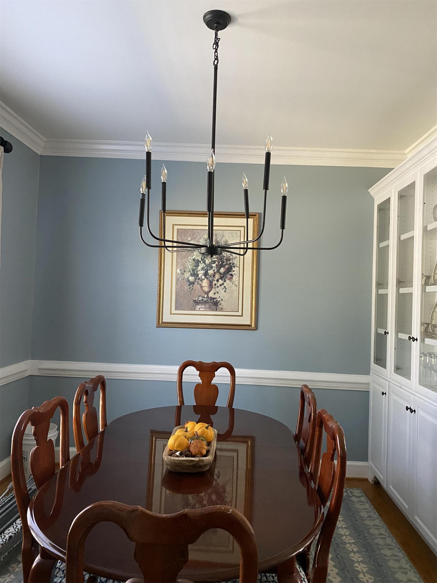 Ulfuvys Modern Candle Industrial Chandelier - Letslighting