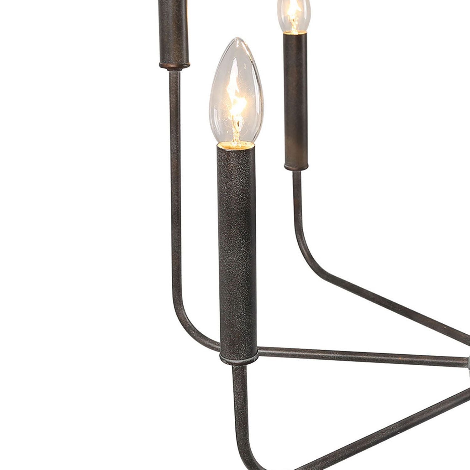 Ulfuvys Modern Candle Industrial Chandelier - Letslighting