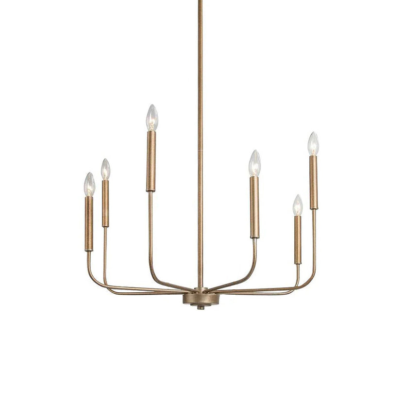 Ulfuvys Modern Candle Industrial Chandelier - Letslighting