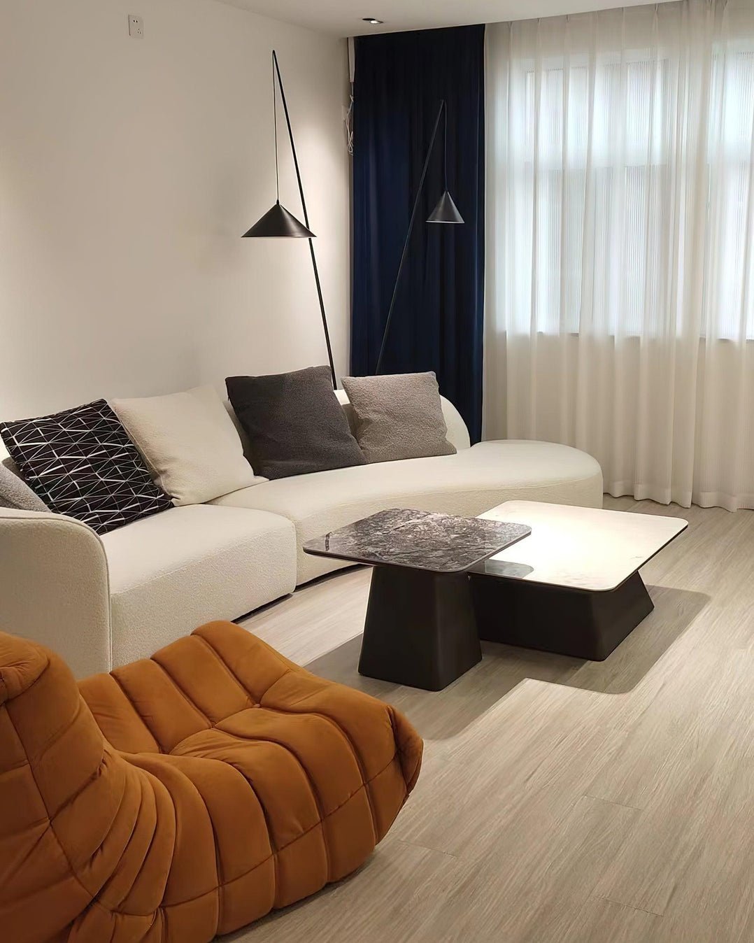 Canorara Multi-Arm Black Floor Lamp - Letslighting