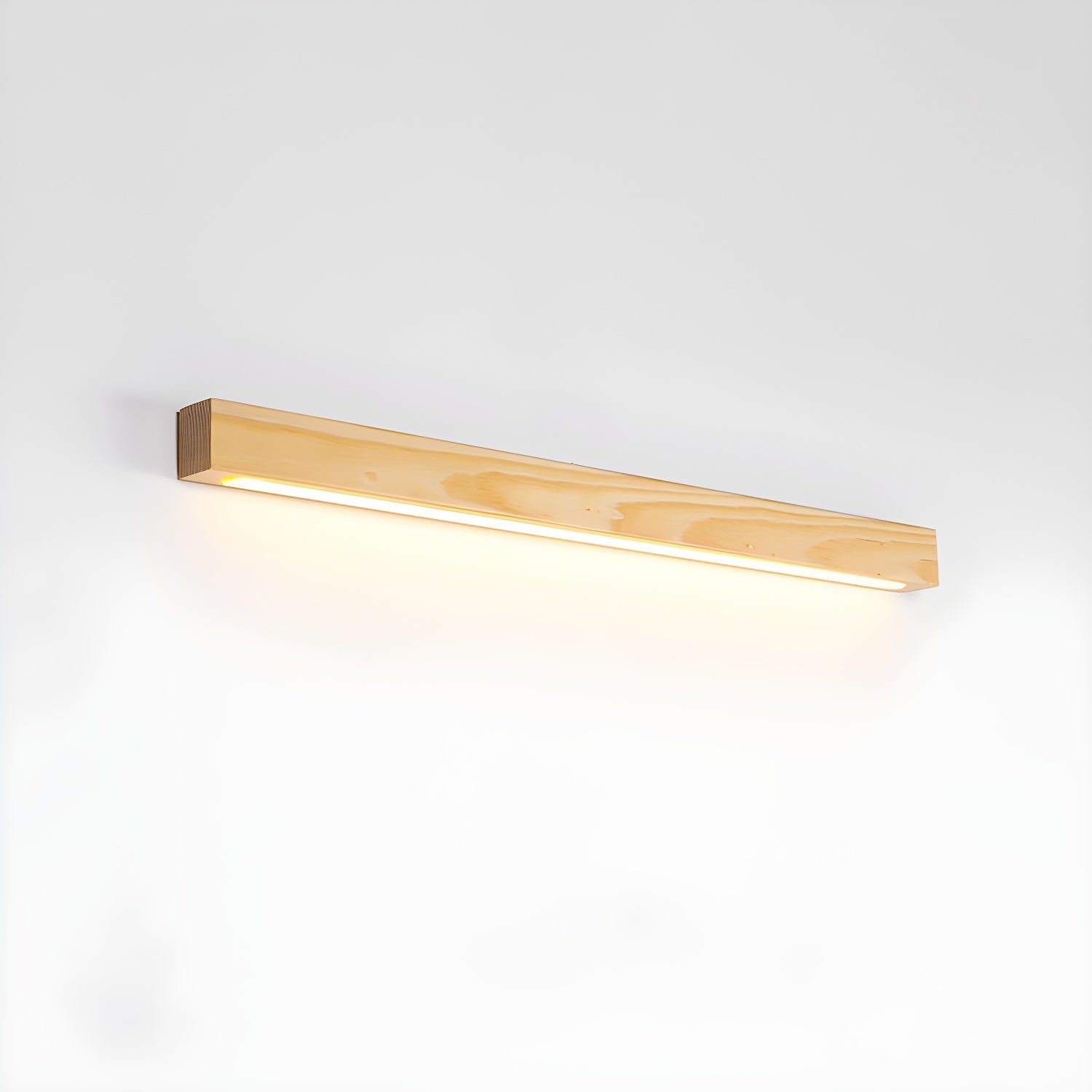 Lustra Wall Light Wood Linear Minimalist LED - Letslighting