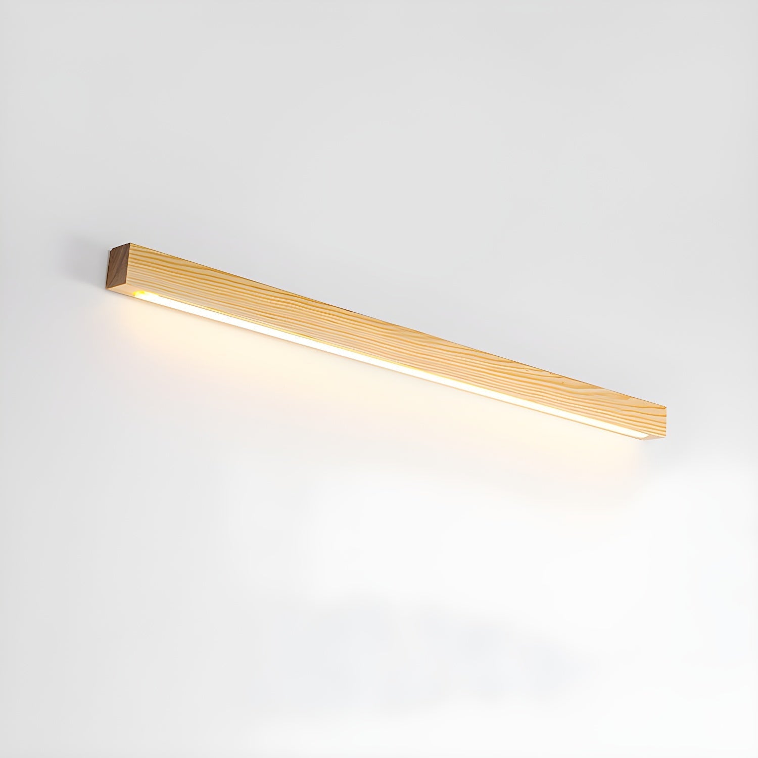 Lustra Wall Light Wood Linear Minimalist LED - Letslighting