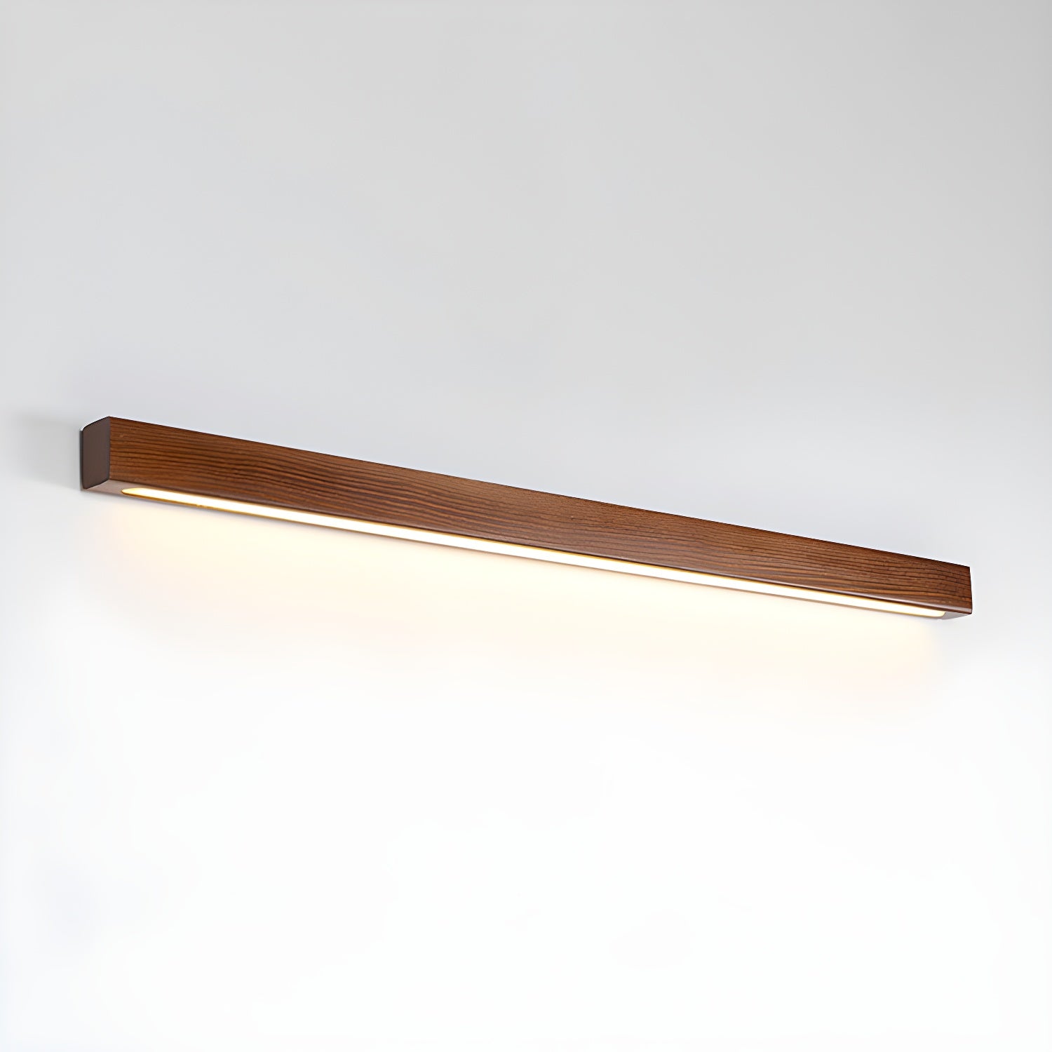 Lustra Wall Light Wood Linear Minimalist LED - Letslighting