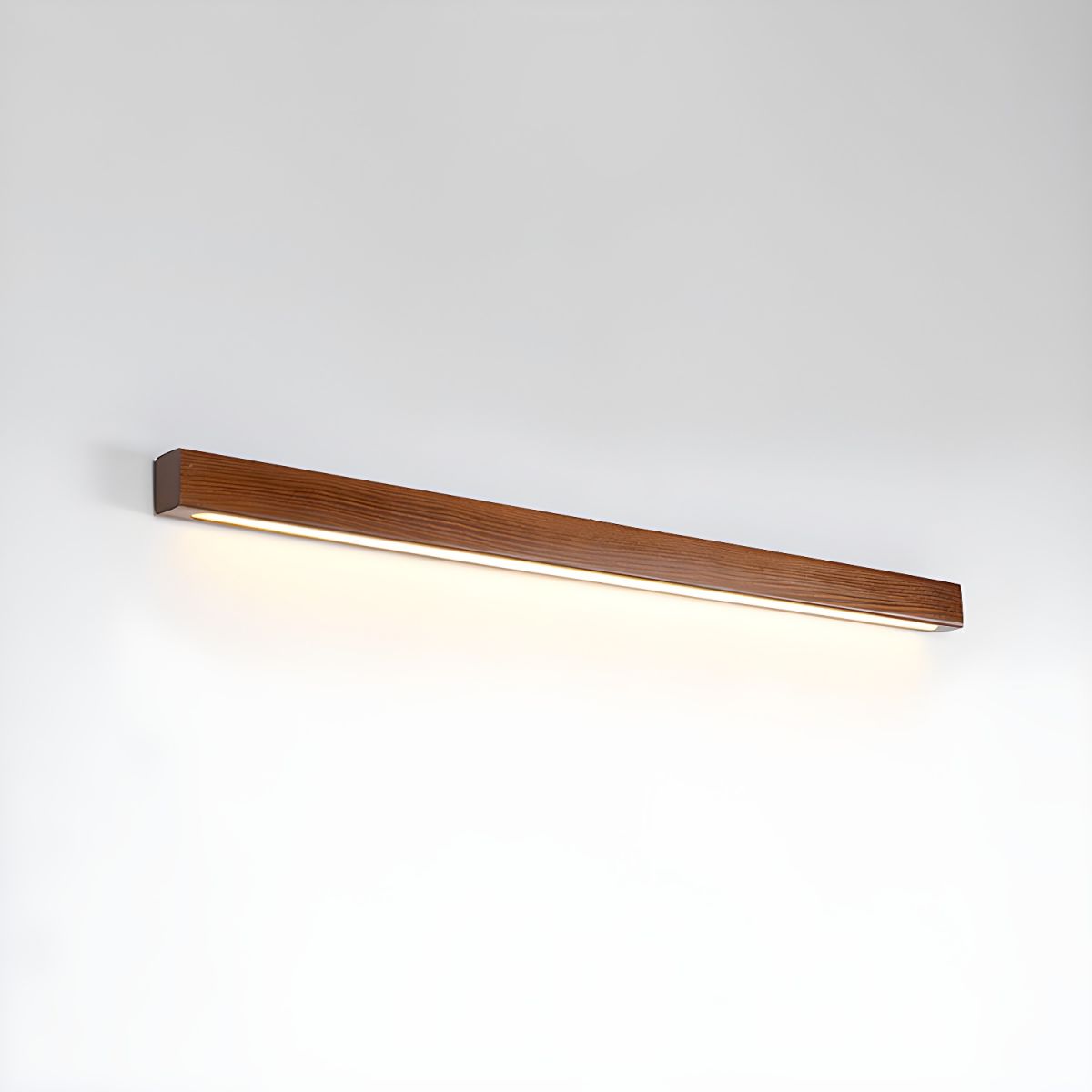 Lustra Wall Light Wood Linear Minimalist LED - Letslighting