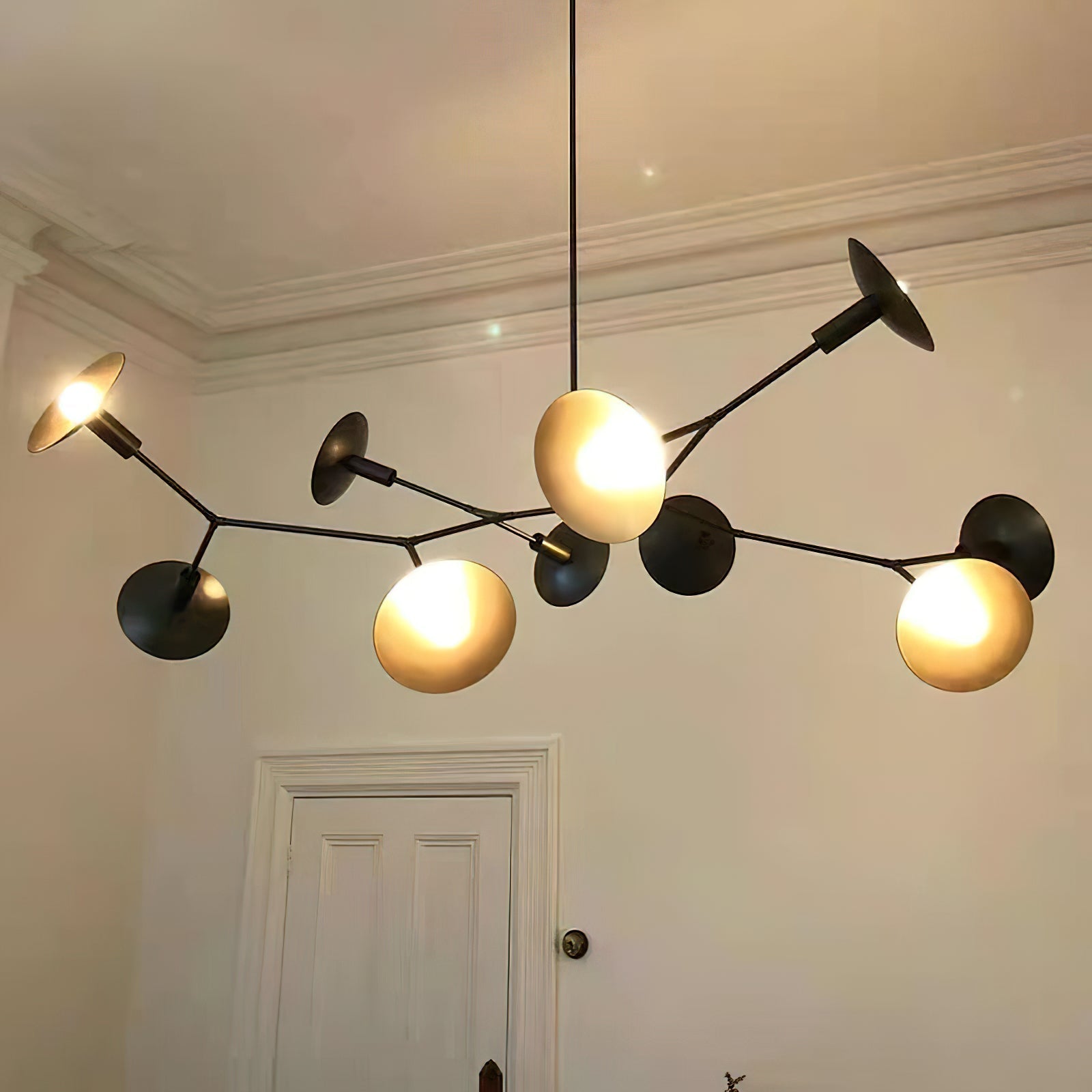 Tinduvyo Modern Minimalist Metal Glass Chandelier - Letslighting
