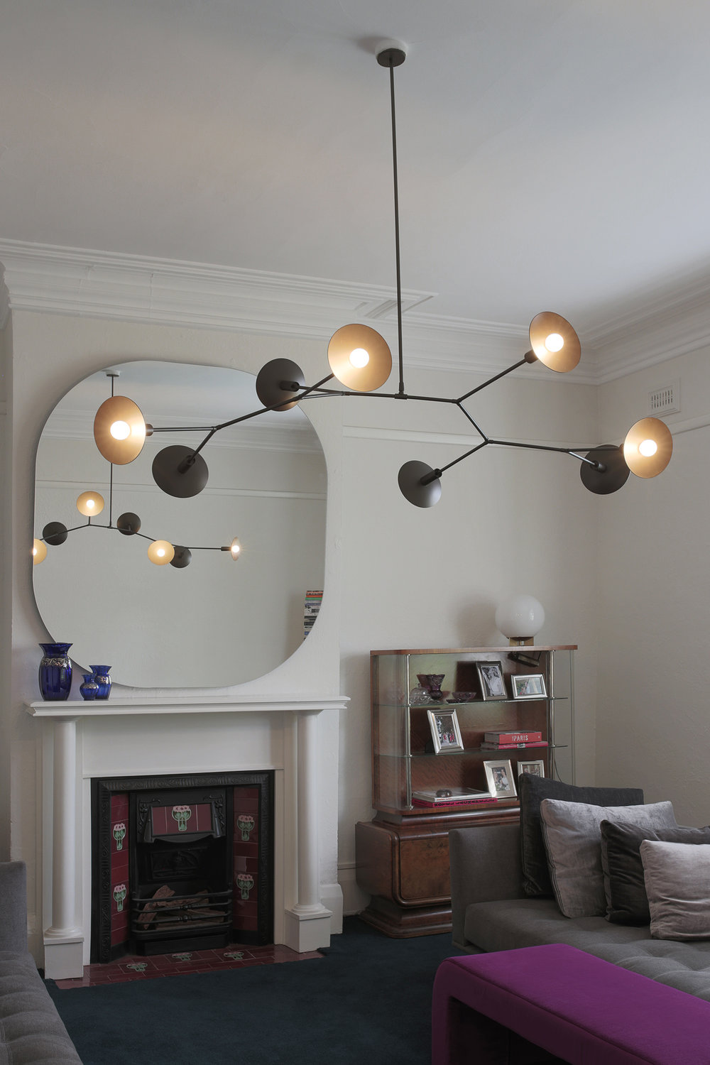 Tinduvyo Modern Minimalist Metal Glass Chandelier - Letslighting