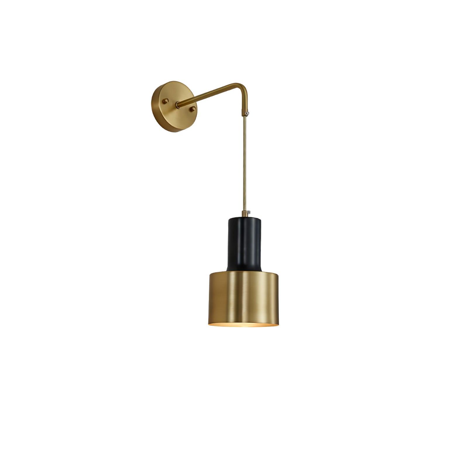 Alvina Modern Minimalist Brass Wall Light - Letslighting