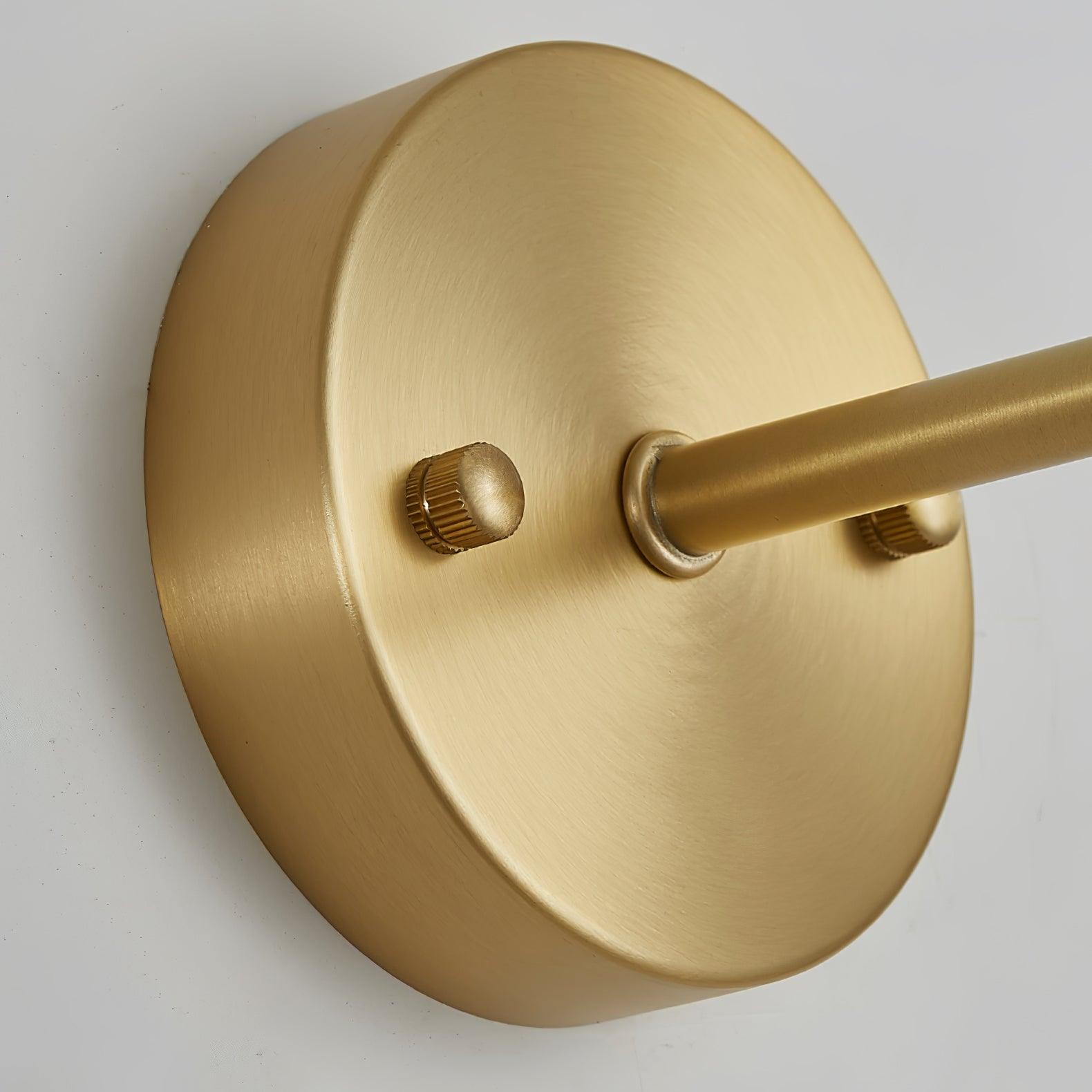 Alvina Modern Minimalist Brass Wall Light - Letslighting