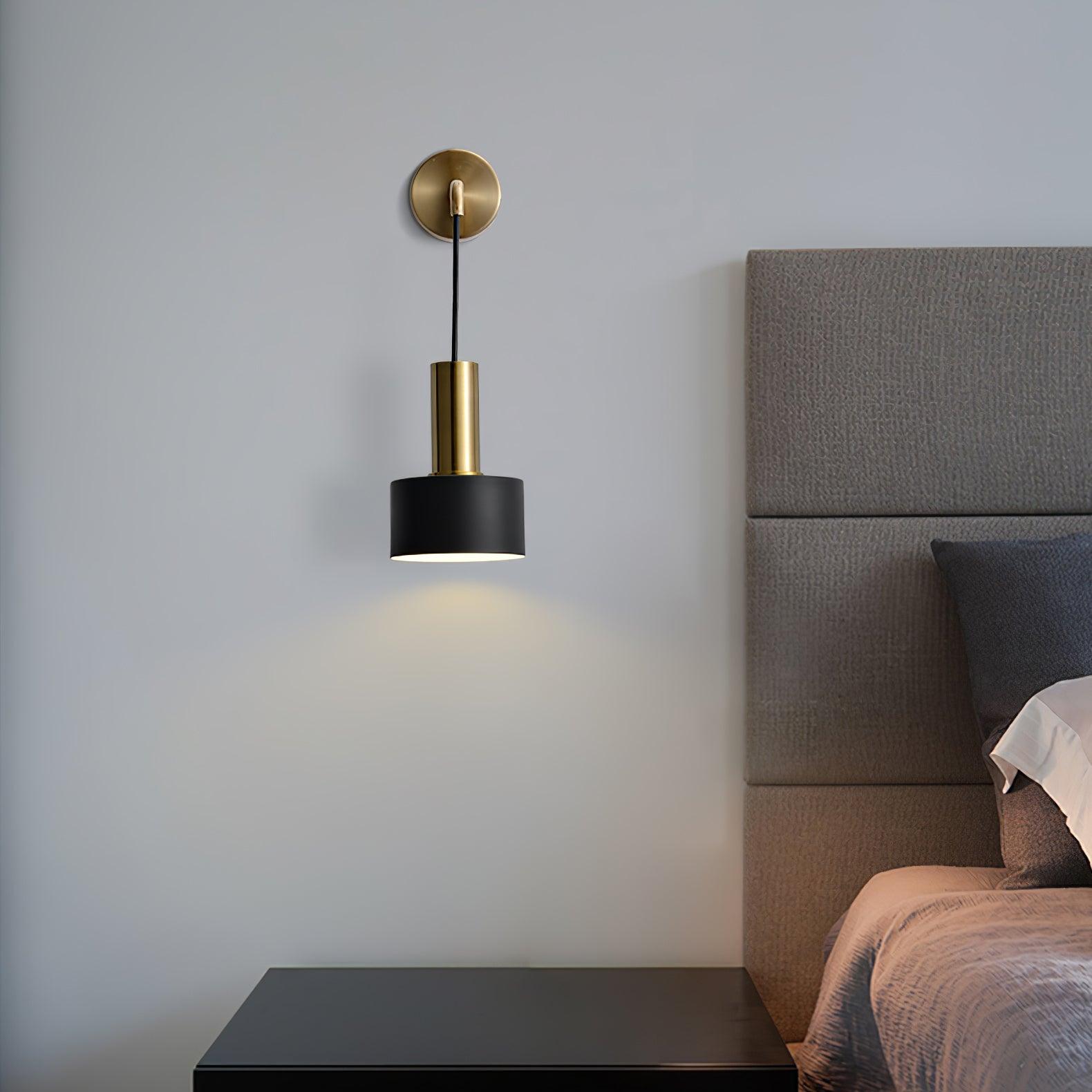 Alvina Modern Minimalist Brass Wall Light - Letslighting