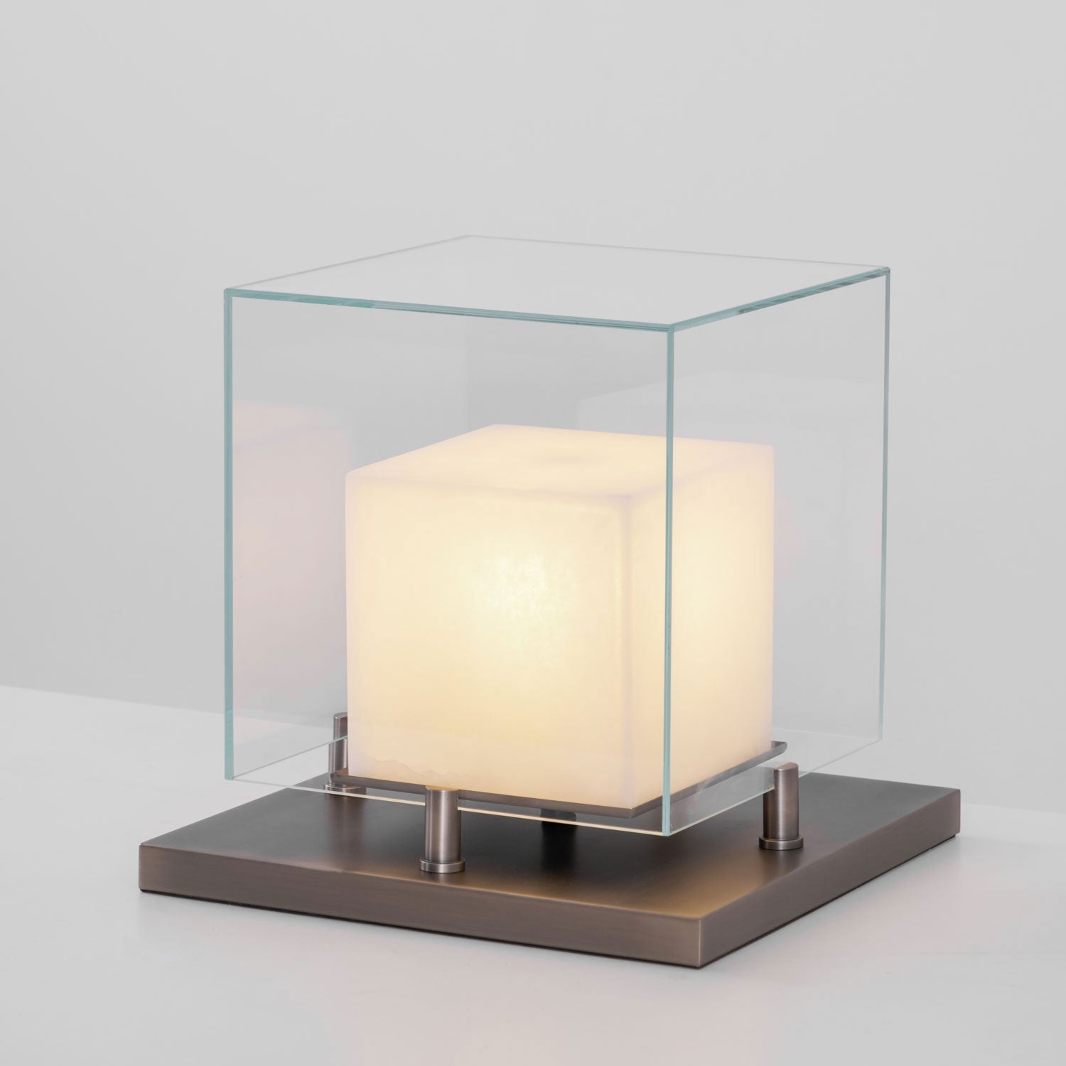 Cubo Alabaster Table Lamp