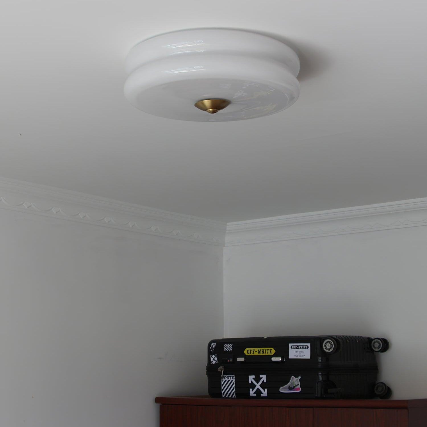 Lustra Ceiling Light Art Deco Vintage Glass - Letslighting