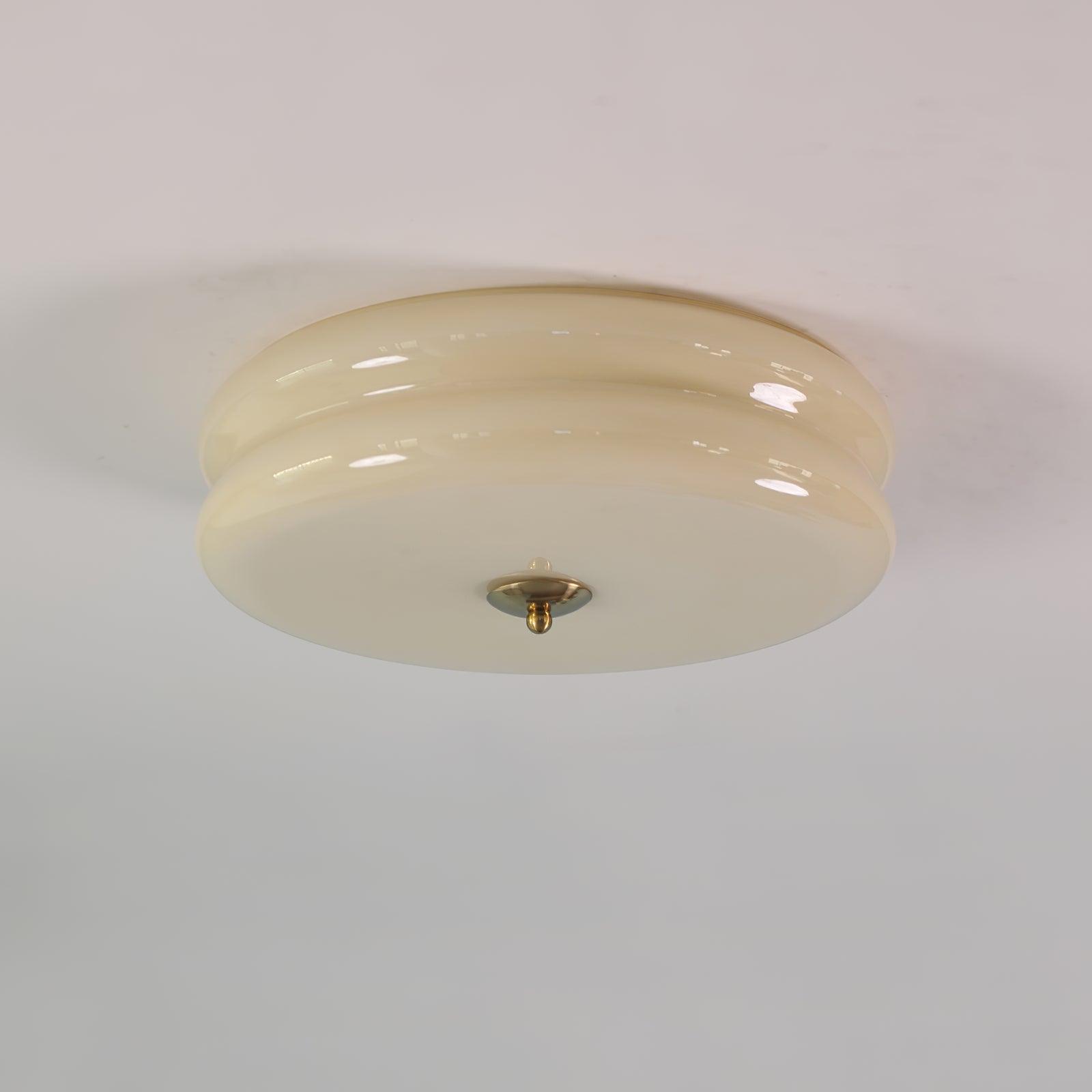 Lustra Ceiling Light Art Deco Vintage Glass - Letslighting
